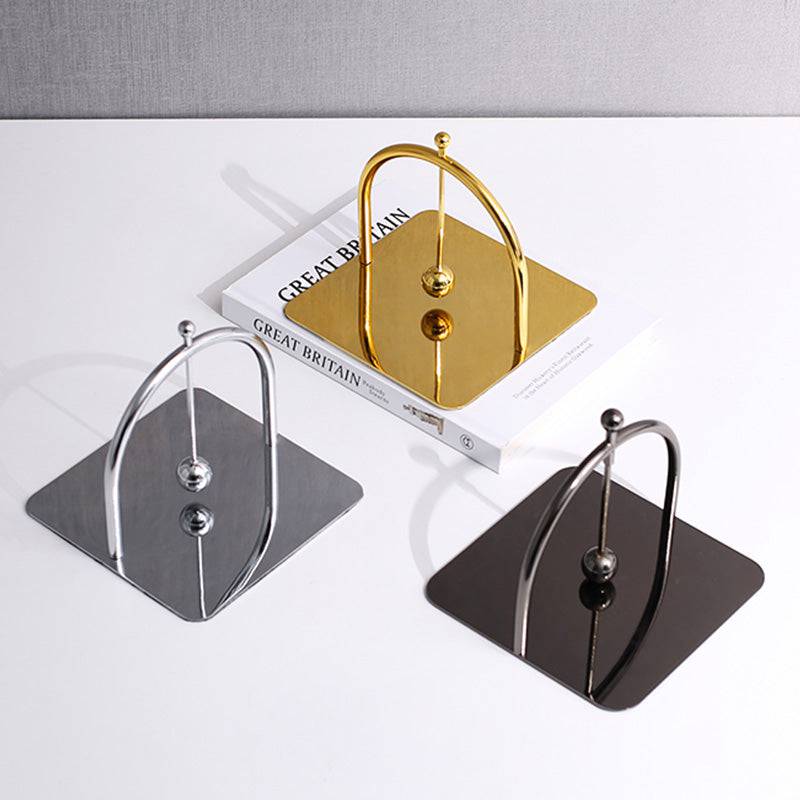 Arched Paper Holder - Black Fc-W2123A -  Home Decor Figurines - ebarza Furniture UAE | Shop Modern Furniture in Abu Dhabi & Dubai - مفروشات ايبازرا في الامارات | تسوق اثاث عصري وديكورات مميزة في دبي وابوظبي
