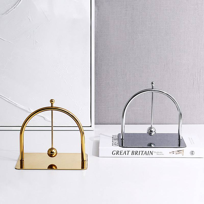 Arched Paper Holder - Black Fc-W2123A -  Home Decor Figurines - ebarza Furniture UAE | Shop Modern Furniture in Abu Dhabi & Dubai - مفروشات ايبازرا في الامارات | تسوق اثاث عصري وديكورات مميزة في دبي وابوظبي