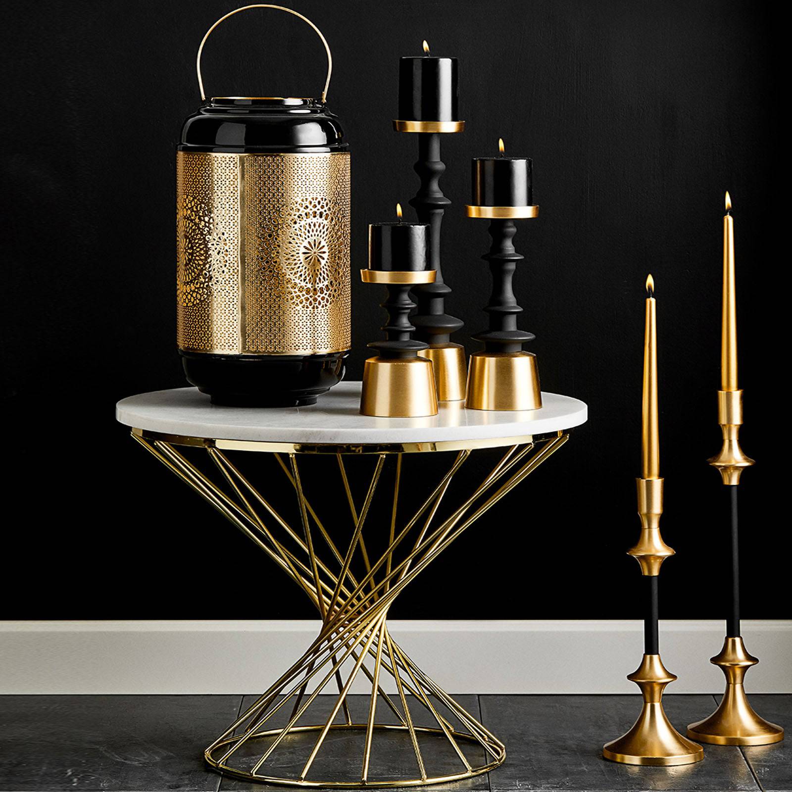 Arsen 46 Candle Stick  300.19.02.028 -  Candle Holders - ebarza Furniture UAE | Shop Modern Furniture in Abu Dhabi & Dubai - مفروشات ايبازرا في الامارات | تسوق اثاث عصري وديكورات مميزة في دبي وابوظبي