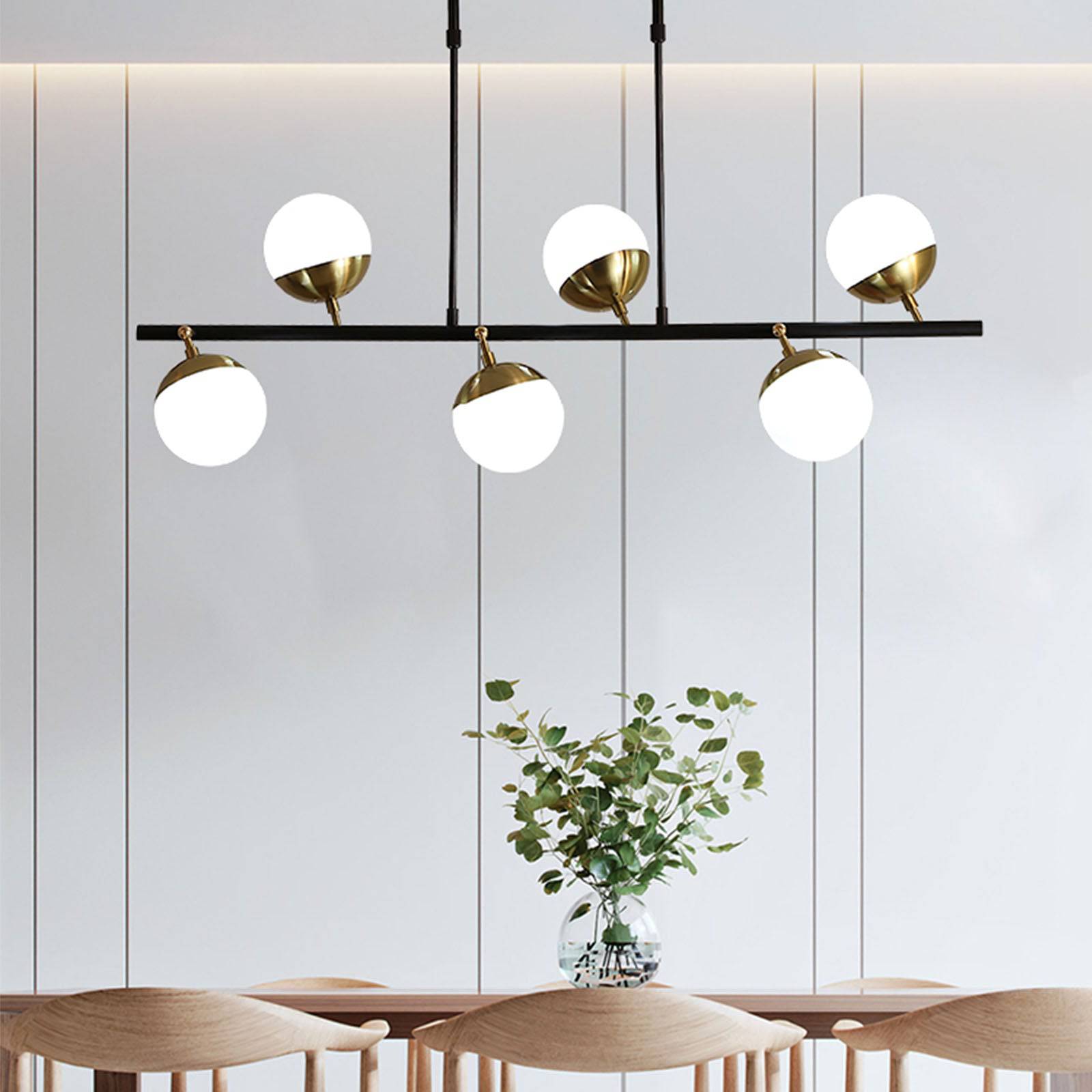 Display Item - Arvika 6 Heads Pendant Lamp Cy-New-023 Nakheel -  DISPLAY ITEM - ebarza Furniture UAE | Shop Modern Furniture in Abu Dhabi & Dubai - مفروشات ايبازرا في الامارات | تسوق اثاث عصري وديكورات مميزة في دبي وابوظبي