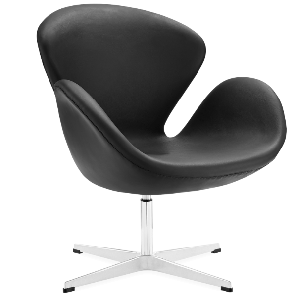 As Is Lounge Chair Lc010-B-Leather -  DISPLAY ITEM - ebarza Furniture UAE | Shop Modern Furniture in Abu Dhabi & Dubai - مفروشات ايبازرا في الامارات | تسوق اثاث عصري وديكورات مميزة في دبي وابوظبي
