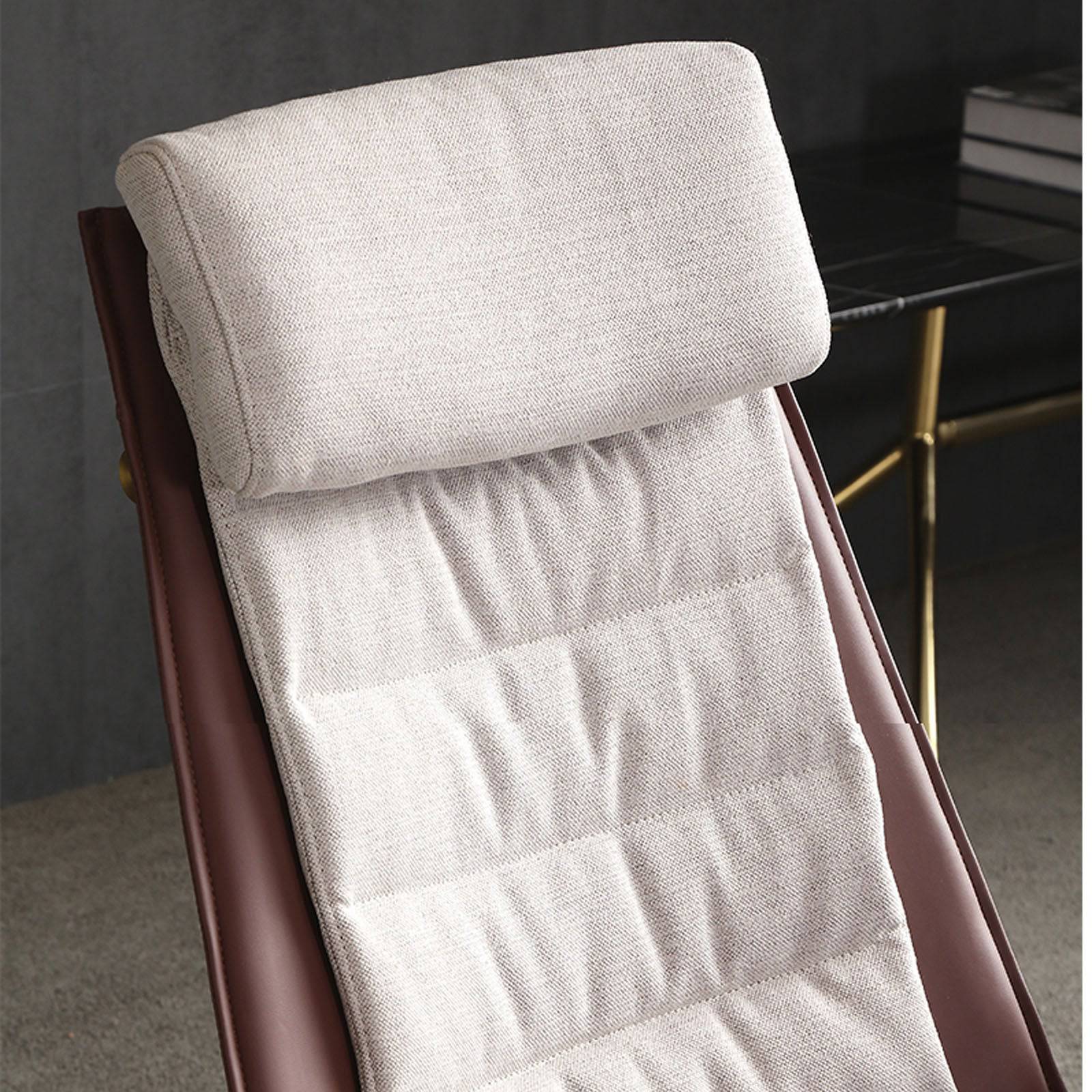 As Is - Severo Lounge Chair Lc045 Brown -  DISPLAY ITEM - ebarza Furniture UAE | Shop Modern Furniture in Abu Dhabi & Dubai - مفروشات ايبازرا في الامارات | تسوق اثاث عصري وديكورات مميزة في دبي وابوظبي