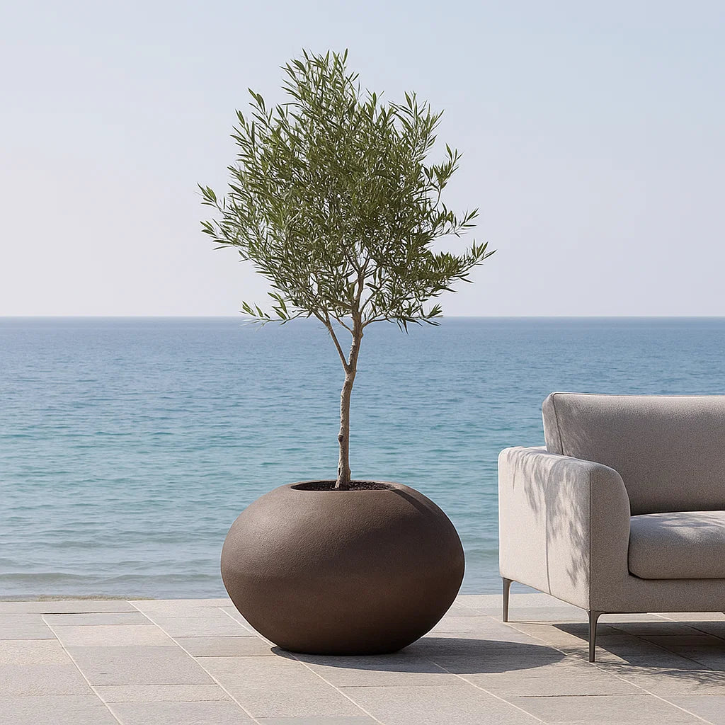 Coffee Brown Planter Box XK-4083B COFFEE B -  Planter Boxes - ebarza Furniture UAE | Shop Modern Furniture in Abu Dhabi & Dubai - مفروشات ايبازرا في الامارات | تسوق اثاث عصري وديكورات مميزة في دبي وابوظبي
