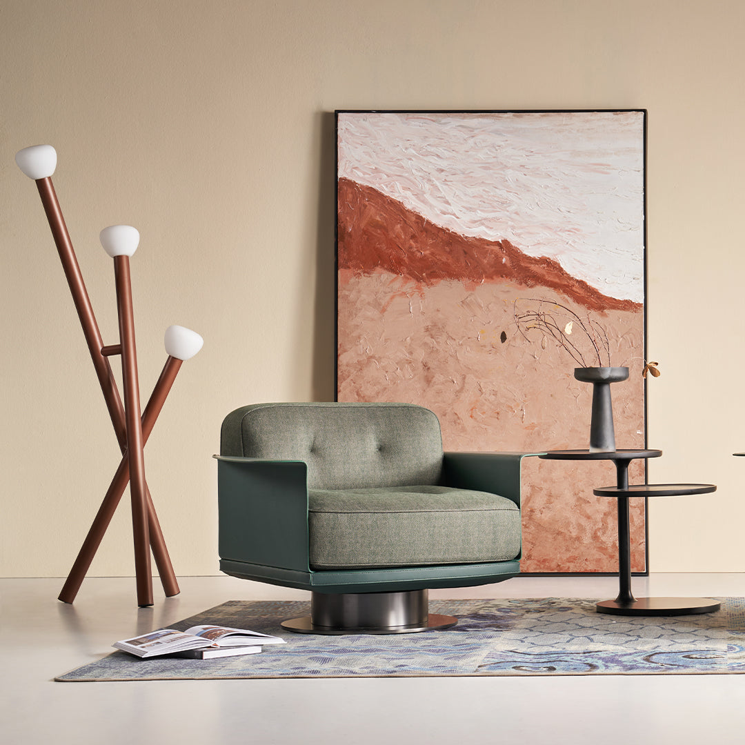 Avenor Armchair LC091- HM-Y312-7Green -  Armchairs - ebarza Furniture UAE | Shop Modern Furniture in Abu Dhabi & Dubai - مفروشات ايبازرا في الامارات | تسوق اثاث عصري وديكورات مميزة في دبي وابوظبي