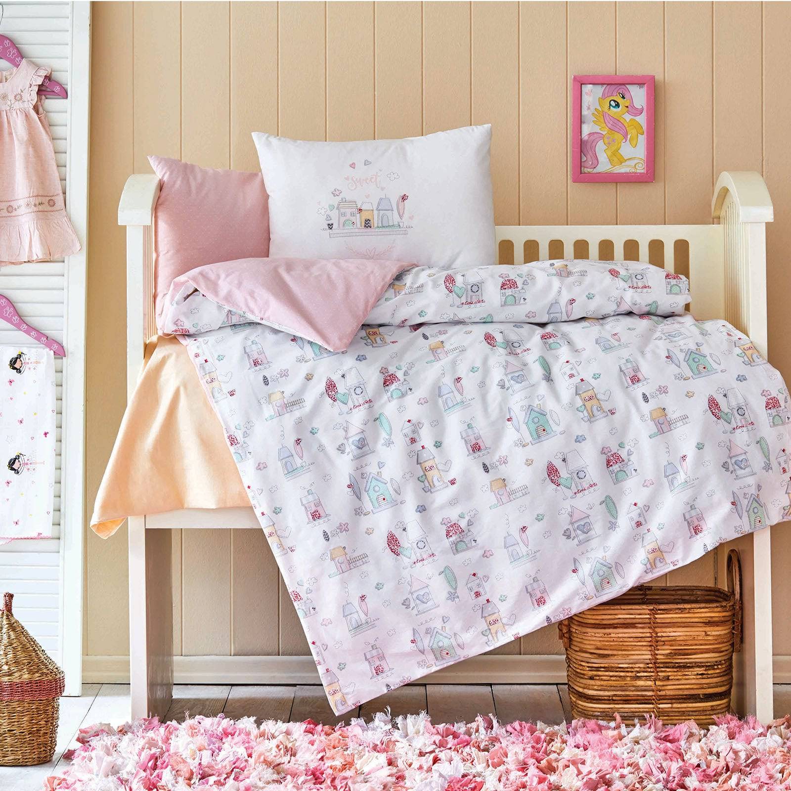 Baby Candy Set 200.16.01.0180 -  Bedding - ebarza Furniture UAE | Shop Modern Furniture in Abu Dhabi & Dubai - مفروشات ايبازرا في الامارات | تسوق اثاث عصري وديكورات مميزة في دبي وابوظبي