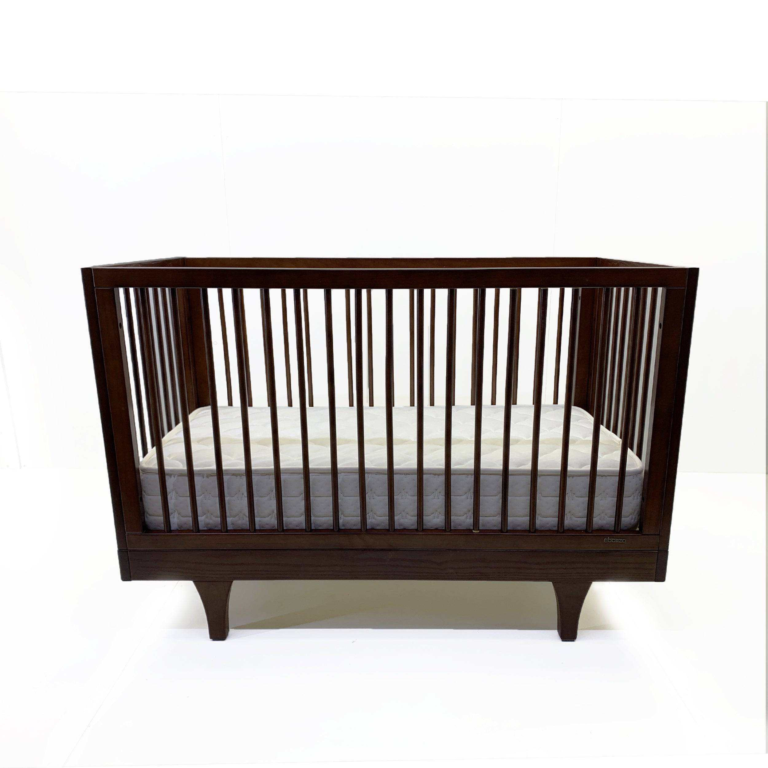 Baby Crib Et-Y005-W -  Cribs - ebarza Furniture UAE | Shop Modern Furniture in Abu Dhabi & Dubai - مفروشات ايبازرا في الامارات | تسوق اثاث عصري وديكورات مميزة في دبي وابوظبي