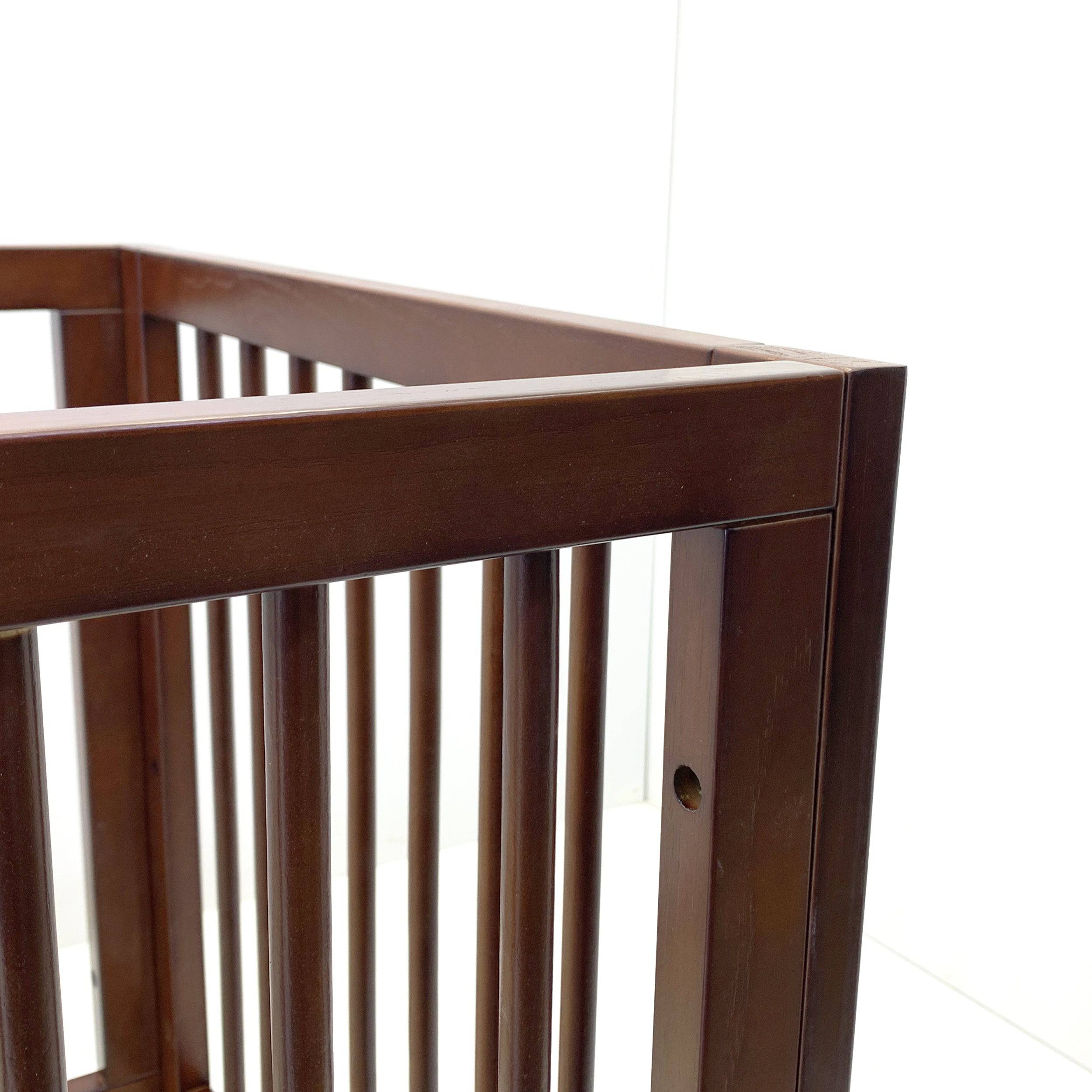 Baby Crib Et-Y005-W -  Cribs - ebarza Furniture UAE | Shop Modern Furniture in Abu Dhabi & Dubai - مفروشات ايبازرا في الامارات | تسوق اثاث عصري وديكورات مميزة في دبي وابوظبي
