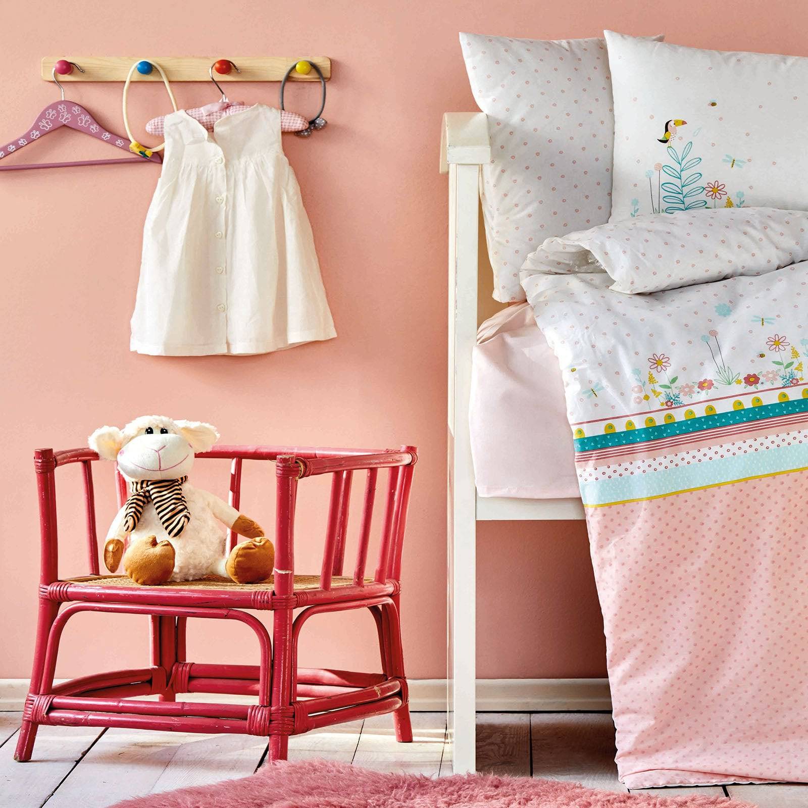 Baby Teeny Pudra Set 200.16.01.0179 -  Bedding - ebarza Furniture UAE | Shop Modern Furniture in Abu Dhabi & Dubai - مفروشات ايبازرا في الامارات | تسوق اثاث عصري وديكورات مميزة في دبي وابوظبي