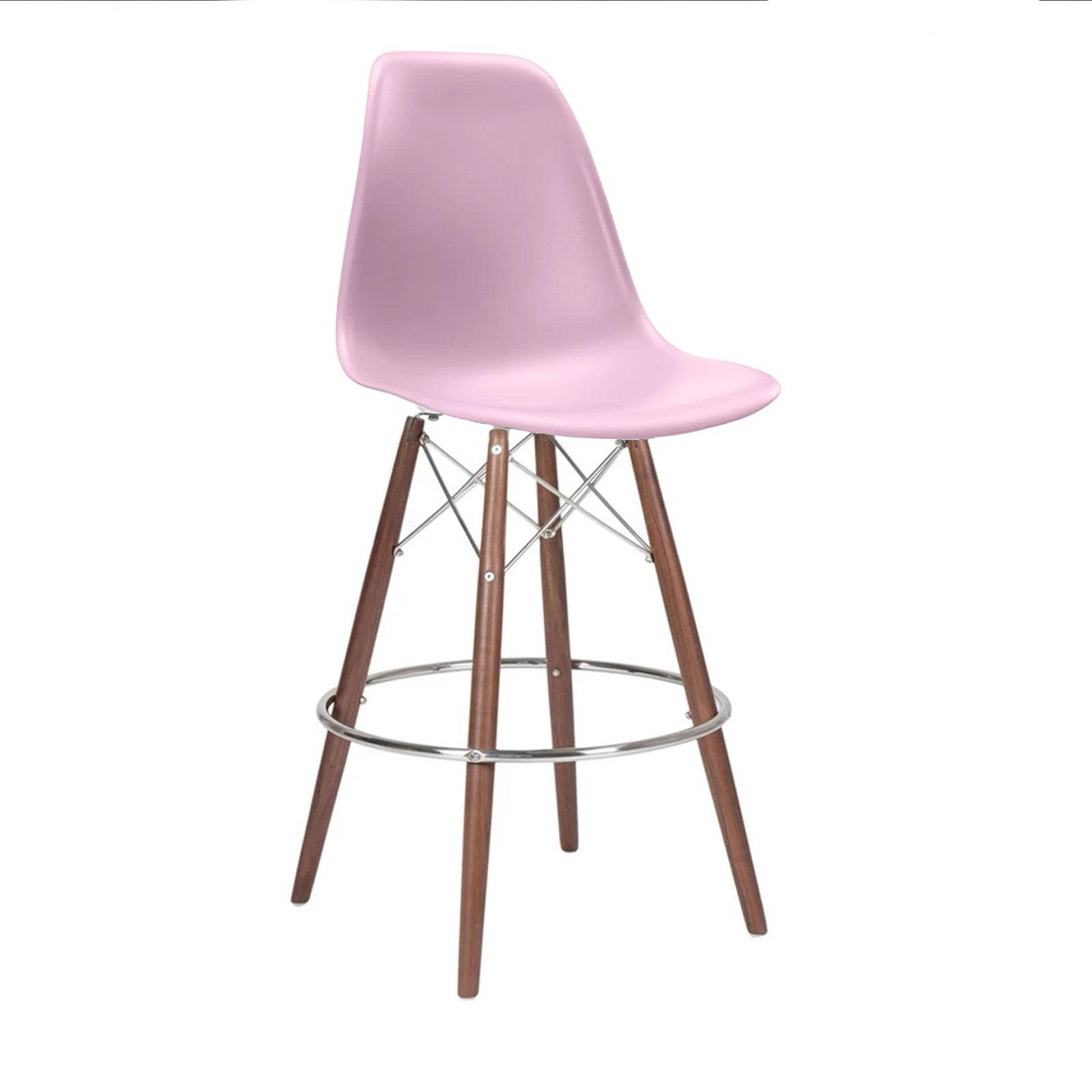 Bar Chair Plastic Msb00133-W -  Bar Stools - ebarza Furniture UAE | Shop Modern Furniture in Abu Dhabi & Dubai - مفروشات ايبازرا في الامارات | تسوق اثاث عصري وديكورات مميزة في دبي وابوظبي