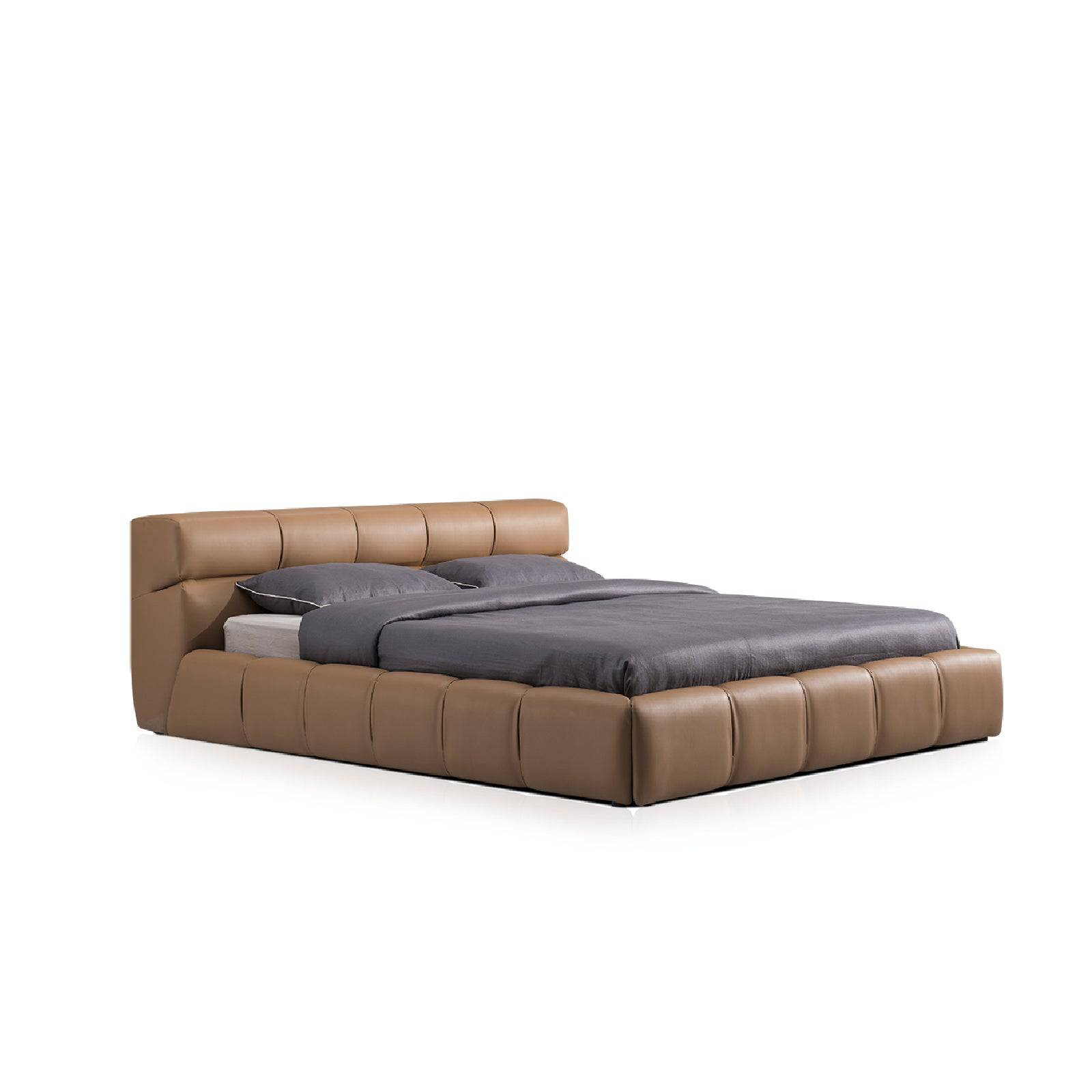 Bari King Size Bed B010 -  Bedsteads - ebarza Furniture UAE | Shop Modern Furniture in Abu Dhabi & Dubai - مفروشات ايبازرا في الامارات | تسوق اثاث عصري وديكورات مميزة في دبي وابوظبي