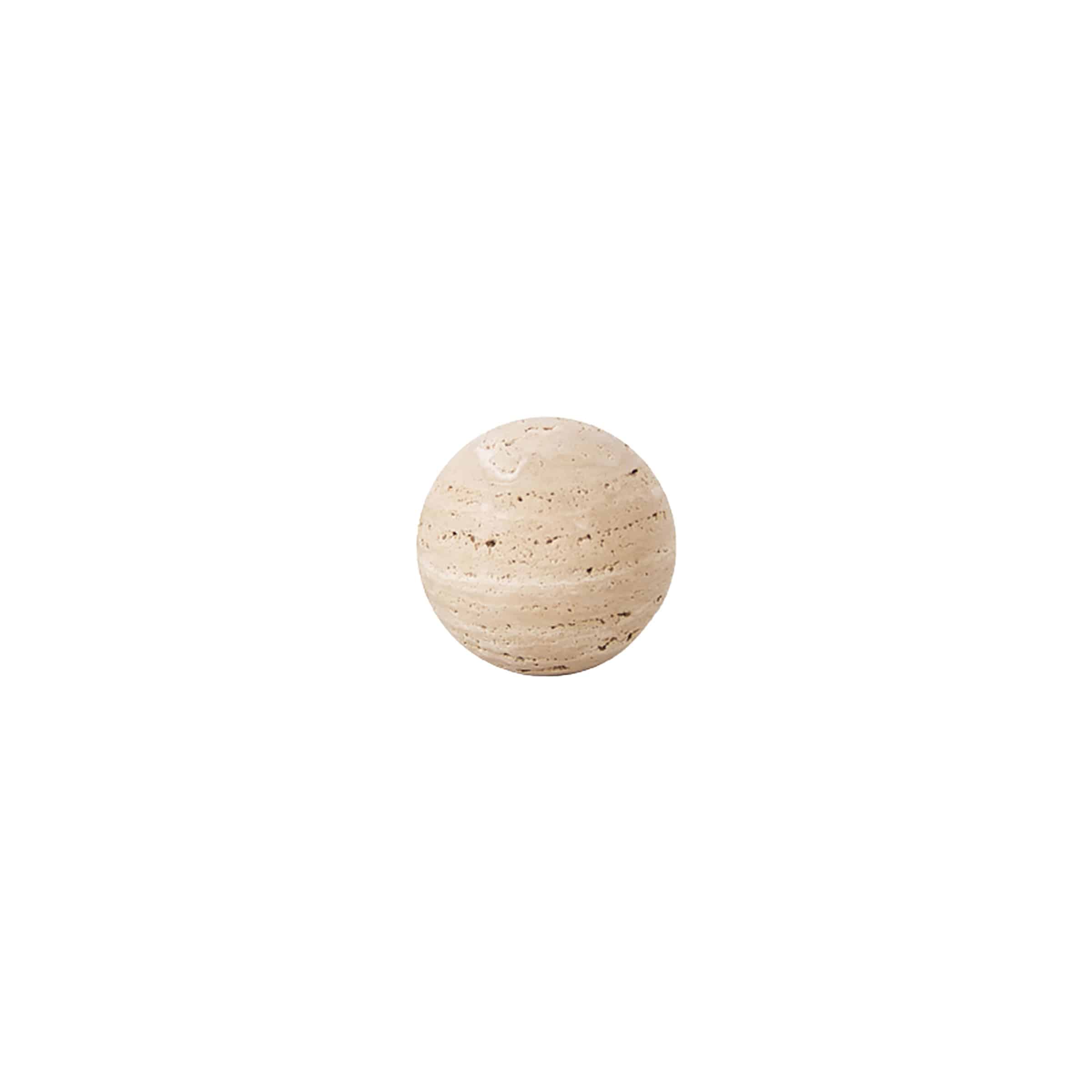 Beige Natural Stone Orb-C Fb-T2017C -  Home Decor Figurines - ebarza Furniture UAE | Shop Modern Furniture in Abu Dhabi & Dubai - مفروشات ايبازرا في الامارات | تسوق اثاث عصري وديكورات مميزة في دبي وابوظبي