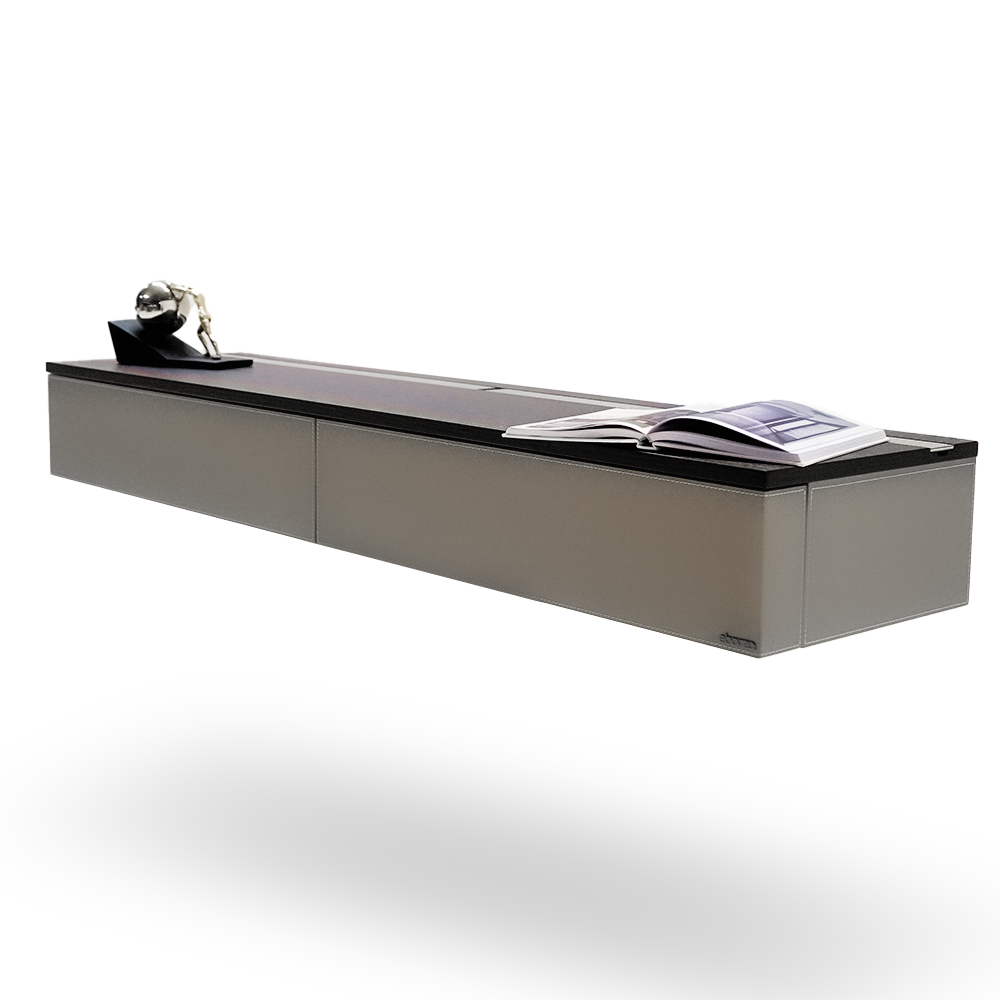 Suspended / Hanged  Modular Wall Unit / Dresser / TV Unit 160CM MLL-CUS01-M5 Beige -  Storage/TV Unites - ebarza Furniture UAE | Shop Modern Furniture in Abu Dhabi & Dubai - مفروشات ايبازرا في الامارات | تسوق اثاث عصري وديكورات مميزة في دبي وابوظبي
