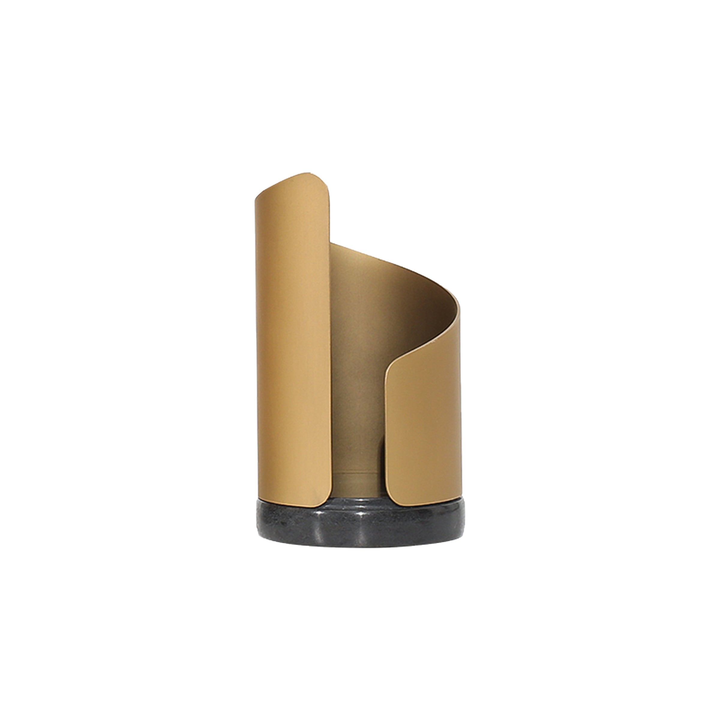 Bending Shape Candle Holder-Golden -B Fc-W2109B -  Candle Holders - ebarza Furniture UAE | Shop Modern Furniture in Abu Dhabi & Dubai - مفروشات ايبازرا في الامارات | تسوق اثاث عصري وديكورات مميزة في دبي وابوظبي