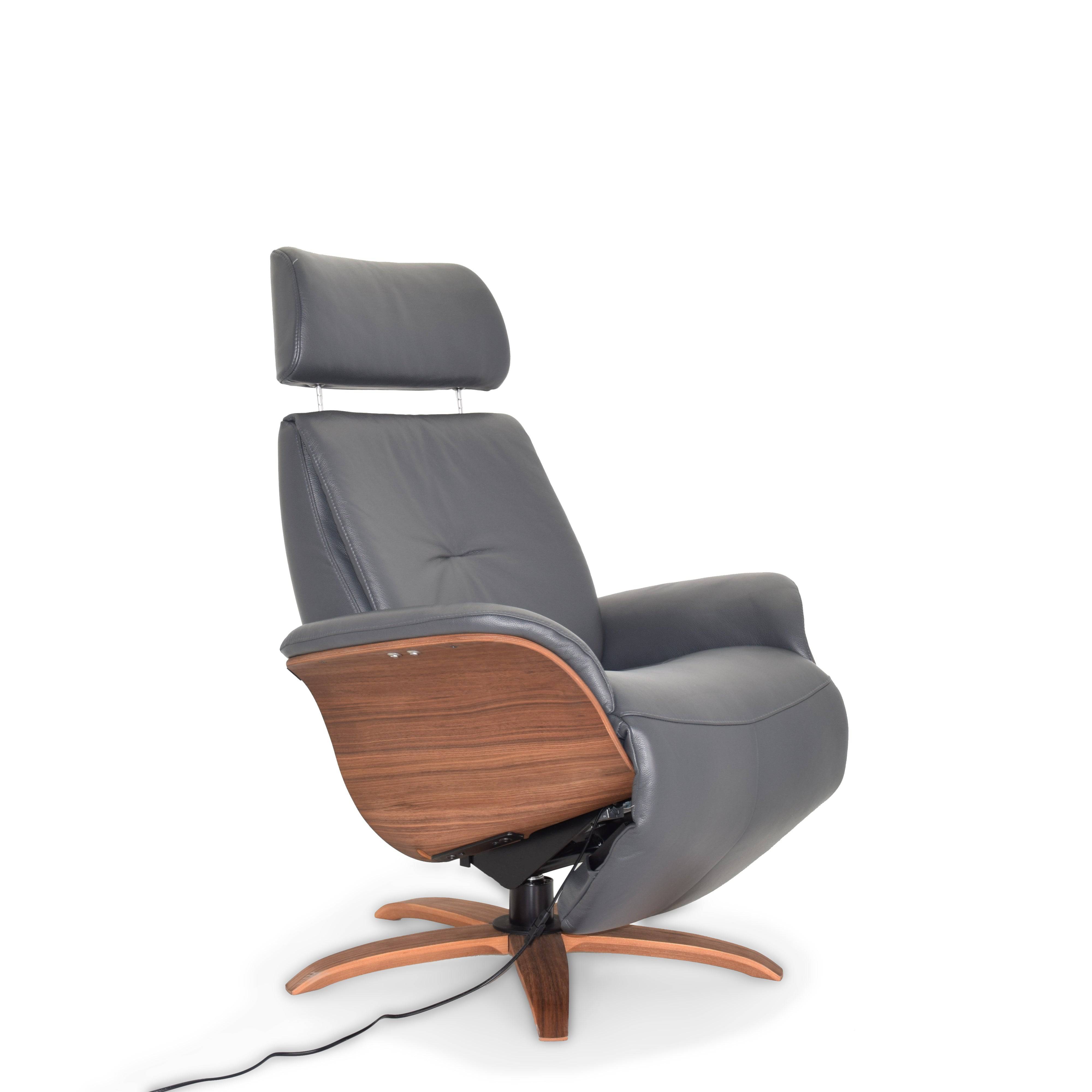 Display Item - Benz Relaxing Swivel And Electric Grey Recliner Lounge Chair  Hkp-7608MfelNakheel -  DISPLAY ITEM - ebarza Furniture UAE | Shop Modern Furniture in Abu Dhabi & Dubai - مفروشات ايبازرا في الامارات | تسوق اثاث عصري وديكورات مميزة في دبي وابوظبي