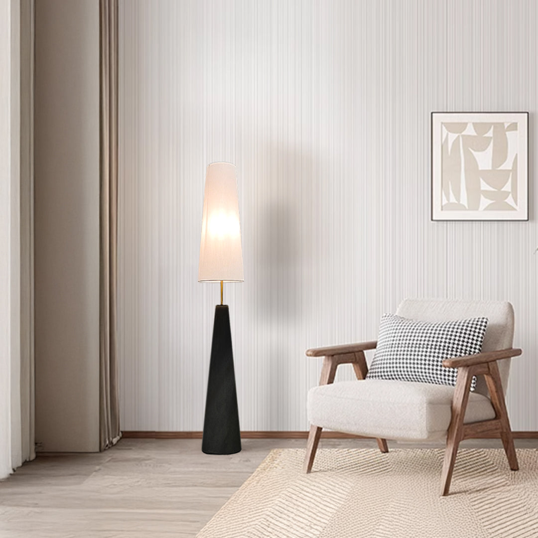 Display Item - Black Floor Lamp CY-LTD-1008-B Nakheel -  DISPLAY ITEM - ebarza Furniture UAE | Shop Modern Furniture in Abu Dhabi & Dubai - مفروشات ايبازرا في الامارات | تسوق اثاث عصري وديكورات مميزة في دبي وابوظبي