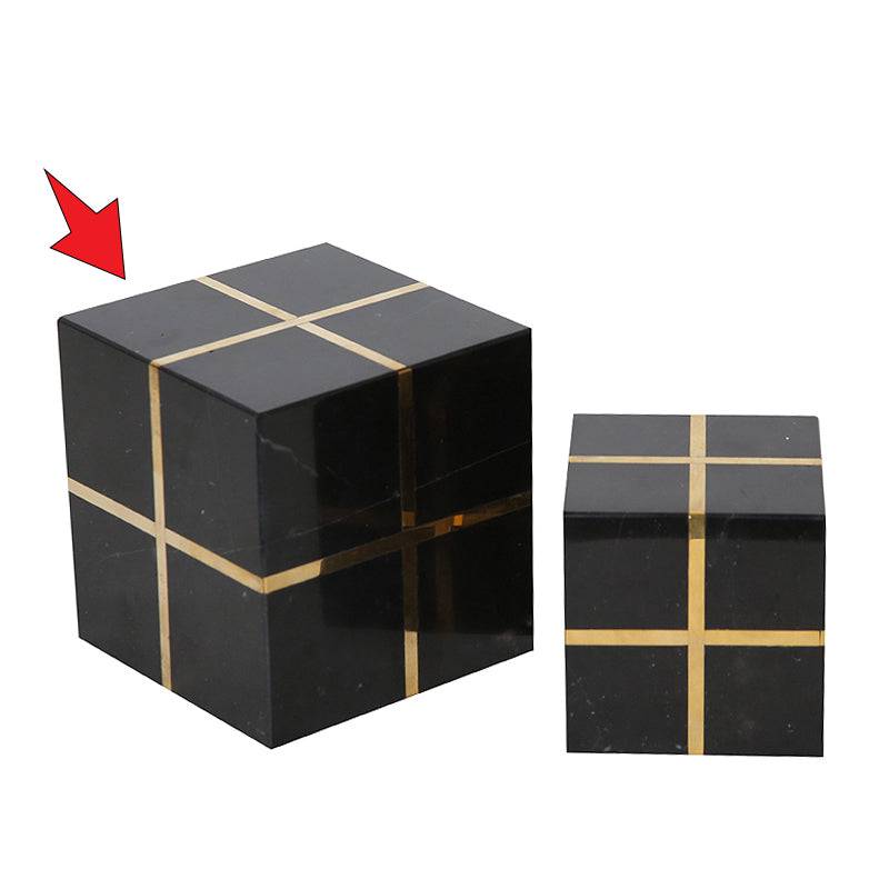 Black Marble Decoration-A  Fb-T1927A -  Home Decor Figurines - ebarza Furniture UAE | Shop Modern Furniture in Abu Dhabi & Dubai - مفروشات ايبازرا في الامارات | تسوق اثاث عصري وديكورات مميزة في دبي وابوظبي