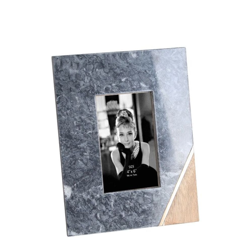 Black Marble Photo Frame Fb-T1919C -  Photo Frames - ebarza Furniture UAE | Shop Modern Furniture in Abu Dhabi & Dubai - مفروشات ايبازرا في الامارات | تسوق اثاث عصري وديكورات مميزة في دبي وابوظبي
