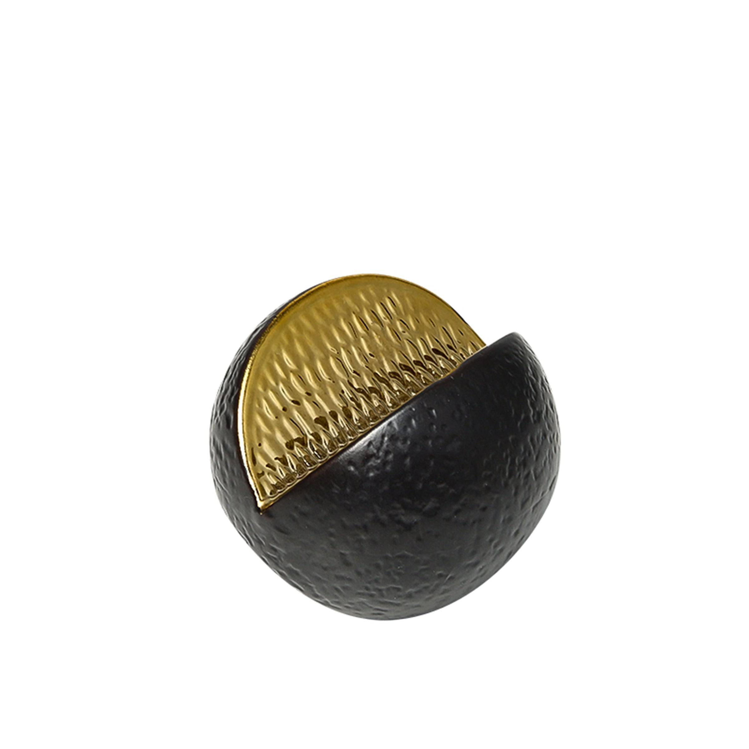Black Orange Ornament -B Fa-D21087B -  Home Decor Figurines - ebarza Furniture UAE | Shop Modern Furniture in Abu Dhabi & Dubai - مفروشات ايبازرا في الامارات | تسوق اثاث عصري وديكورات مميزة في دبي وابوظبي