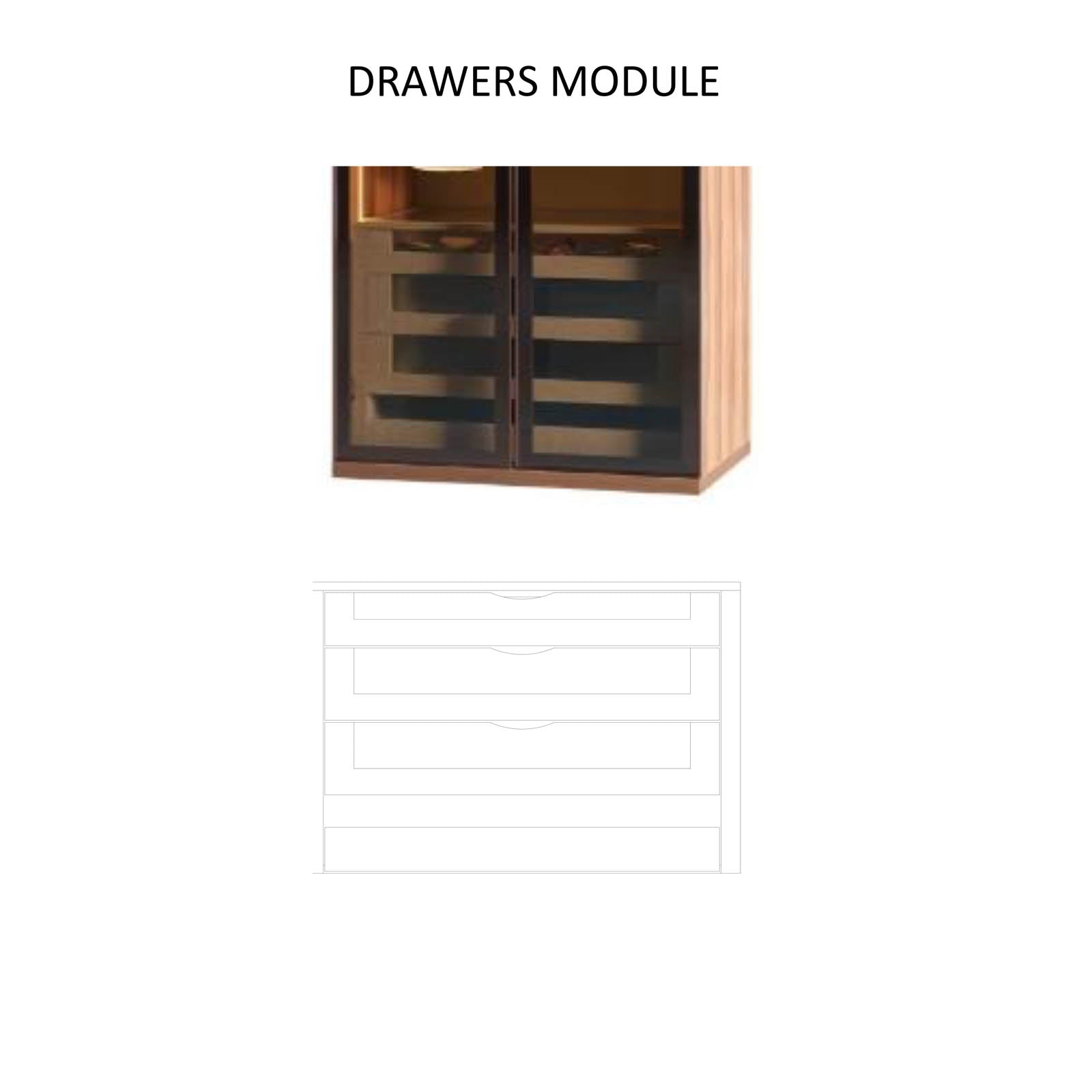 Block Cabinet Corner Module with LED & Wooden Door - Block-corner-wood -  Cabinets - ebarza Furniture UAE | Shop Modern Furniture in Abu Dhabi & Dubai - مفروشات ايبازرا في الامارات | تسوق اثاث عصري وديكورات مميزة في دبي وابوظبي