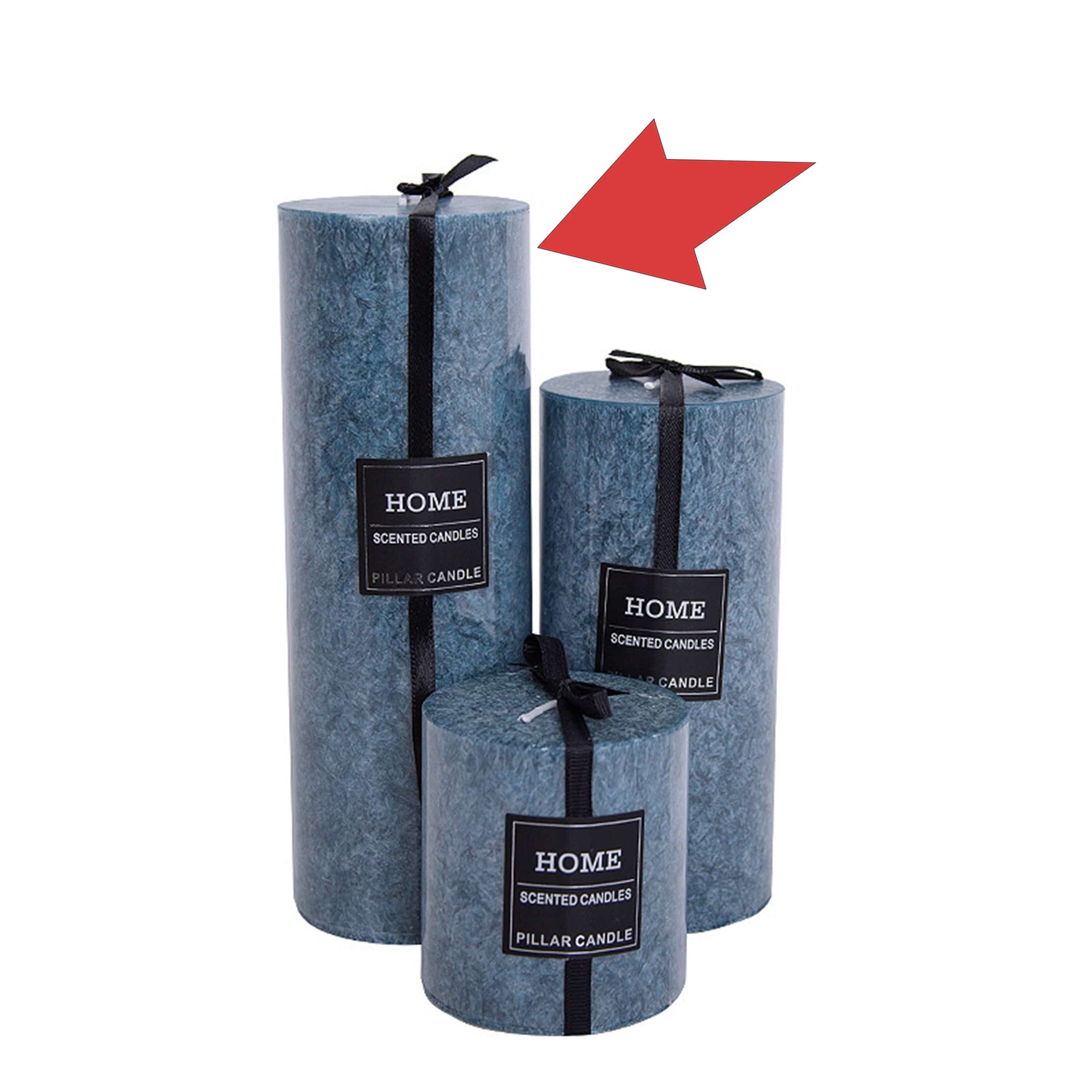 Blue Ice Grain Candle-A Fc-Xy2005A -  Candles - ebarza Furniture UAE | Shop Modern Furniture in Abu Dhabi & Dubai - مفروشات ايبازرا في الامارات | تسوق اثاث عصري وديكورات مميزة في دبي وابوظبي