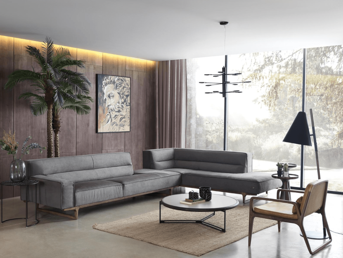 Bolero L Shape Sofa Bol Lx1-Normal -  Sofas - ebarza Furniture UAE | Shop Modern Furniture in Abu Dhabi & Dubai - مفروشات ايبازرا في الامارات | تسوق اثاث عصري وديكورات مميزة في دبي وابوظبي