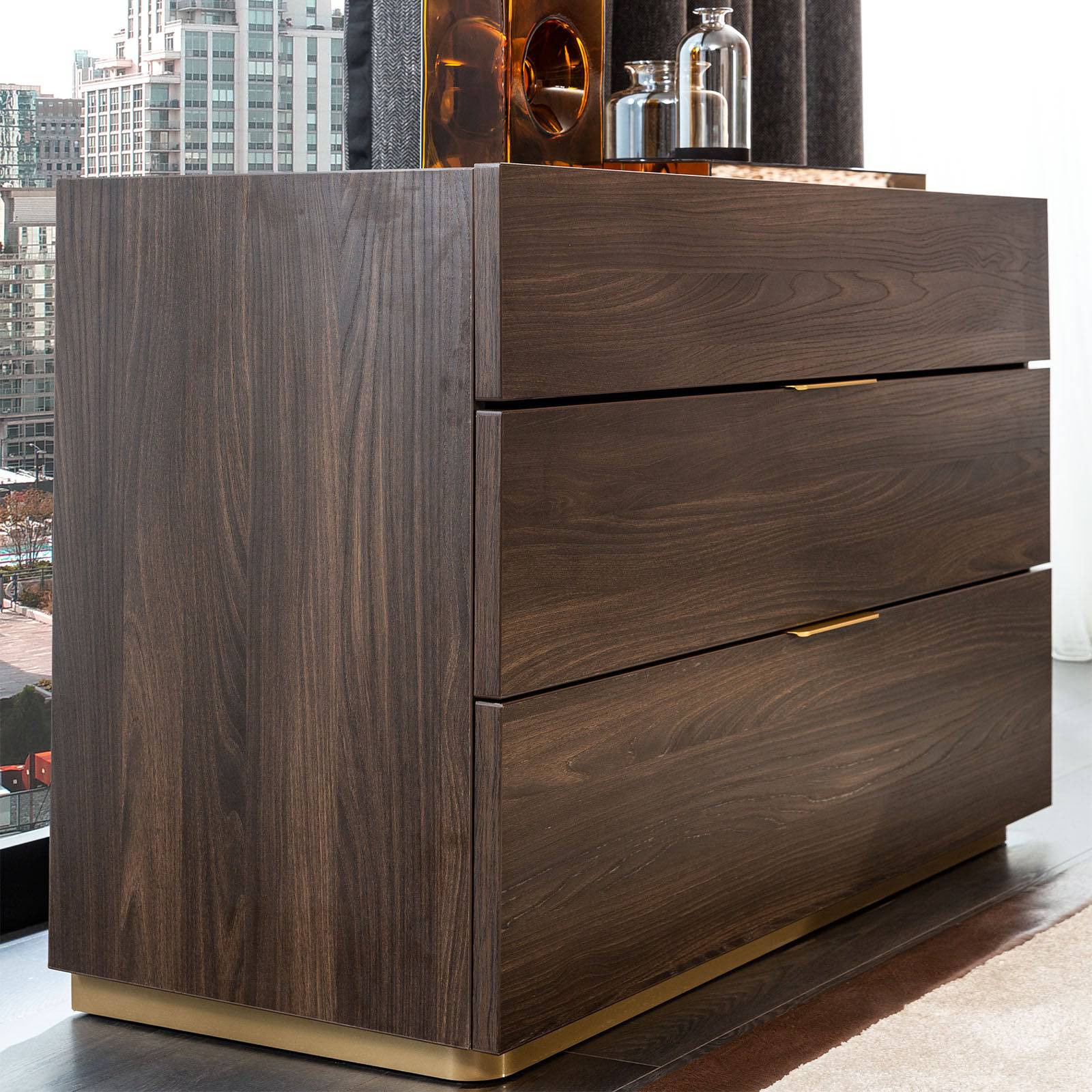 Bolivia  Dresser&Mirror Bolivia-Dresser -  Dressers and Mirrors - ebarza Furniture UAE | Shop Modern Furniture in Abu Dhabi & Dubai - مفروشات ايبازرا في الامارات | تسوق اثاث عصري وديكورات مميزة في دبي وابوظبي