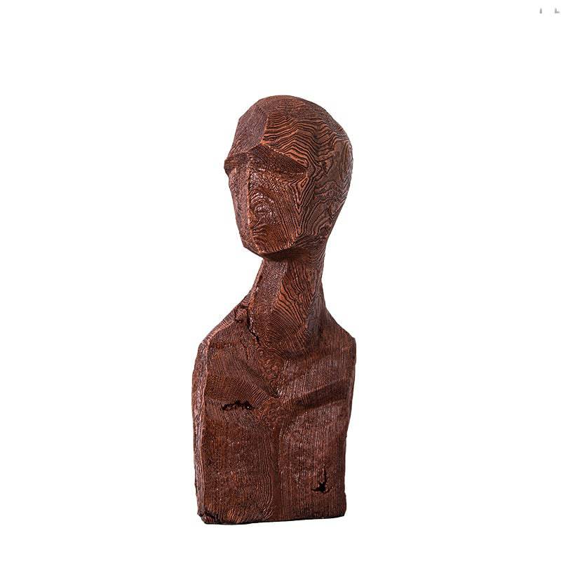 Brown Abstract Resin Decoration Fb-Sz2047A -  Home Decor Figurines - ebarza Furniture UAE | Shop Modern Furniture in Abu Dhabi & Dubai - مفروشات ايبازرا في الامارات | تسوق اثاث عصري وديكورات مميزة في دبي وابوظبي