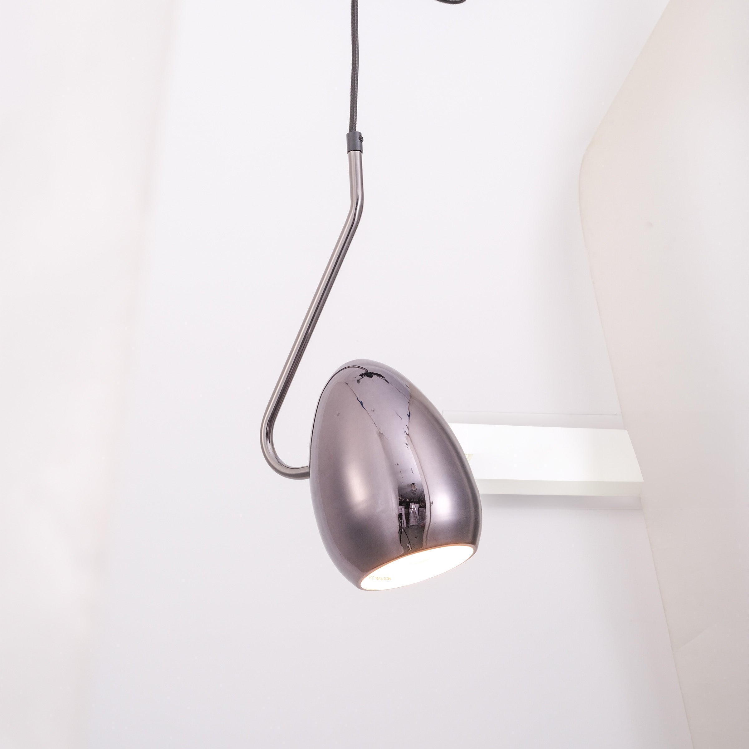 Teardrop Black Pendant Lamp CY-DD-1062-BL -  Pendant Lamps - ebarza Furniture UAE | Shop Modern Furniture in Abu Dhabi & Dubai - مفروشات ايبازرا في الامارات | تسوق اثاث عصري وديكورات مميزة في دبي وابوظبي