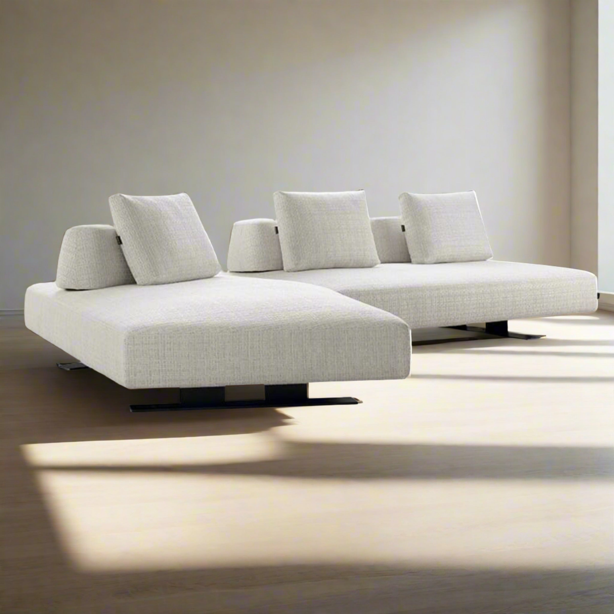 Rome Sofa BS156-1 -  Sofas - ebarza Furniture UAE | Shop Modern Furniture in Abu Dhabi & Dubai - مفروشات ايبازرا في الامارات | تسوق اثاث عصري وديكورات مميزة في دبي وابوظبي