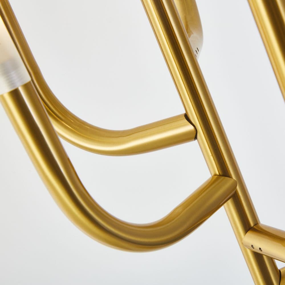 Candlestick Floor Lamp Cy-Ltd-1004-G -  Floor Lamps - ebarza Furniture UAE | Shop Modern Furniture in Abu Dhabi & Dubai - مفروشات ايبازرا في الامارات | تسوق اثاث عصري وديكورات مميزة في دبي وابوظبي