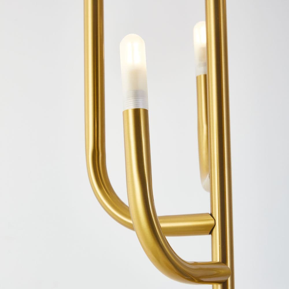 Candlestick Floor Lamp Cy-Ltd-1004-G -  Floor Lamps - ebarza Furniture UAE | Shop Modern Furniture in Abu Dhabi & Dubai - مفروشات ايبازرا في الامارات | تسوق اثاث عصري وديكورات مميزة في دبي وابوظبي