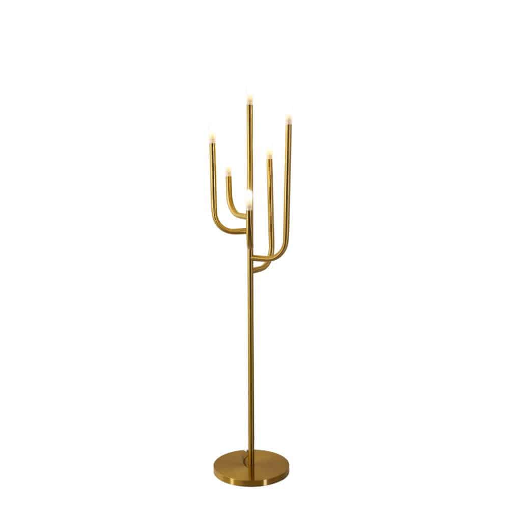 Candlestick Floor Lamp Cy-Ltd-1004-G -  Floor Lamps - ebarza Furniture UAE | Shop Modern Furniture in Abu Dhabi & Dubai - مفروشات ايبازرا في الامارات | تسوق اثاث عصري وديكورات مميزة في دبي وابوظبي