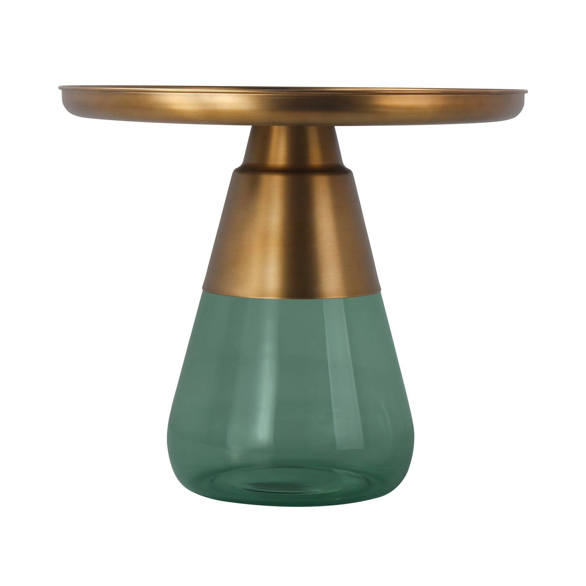 Casablanca Coffee Table Ct8486-60-Brass+Green -  Coffee Tables - ebarza Furniture UAE | Shop Modern Furniture in Abu Dhabi & Dubai - مفروشات ايبازرا في الامارات | تسوق اثاث عصري وديكورات مميزة في دبي وابوظبي