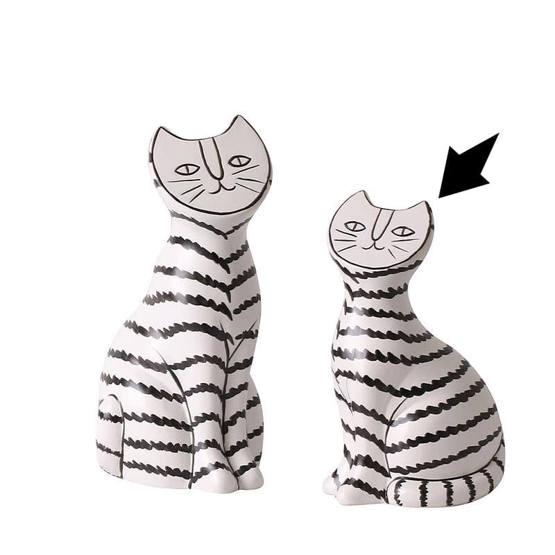 Cat Ornament -B Fa-D2089B -  Home Decor Figurines - ebarza Furniture UAE | Shop Modern Furniture in Abu Dhabi & Dubai - مفروشات ايبازرا في الامارات | تسوق اثاث عصري وديكورات مميزة في دبي وابوظبي