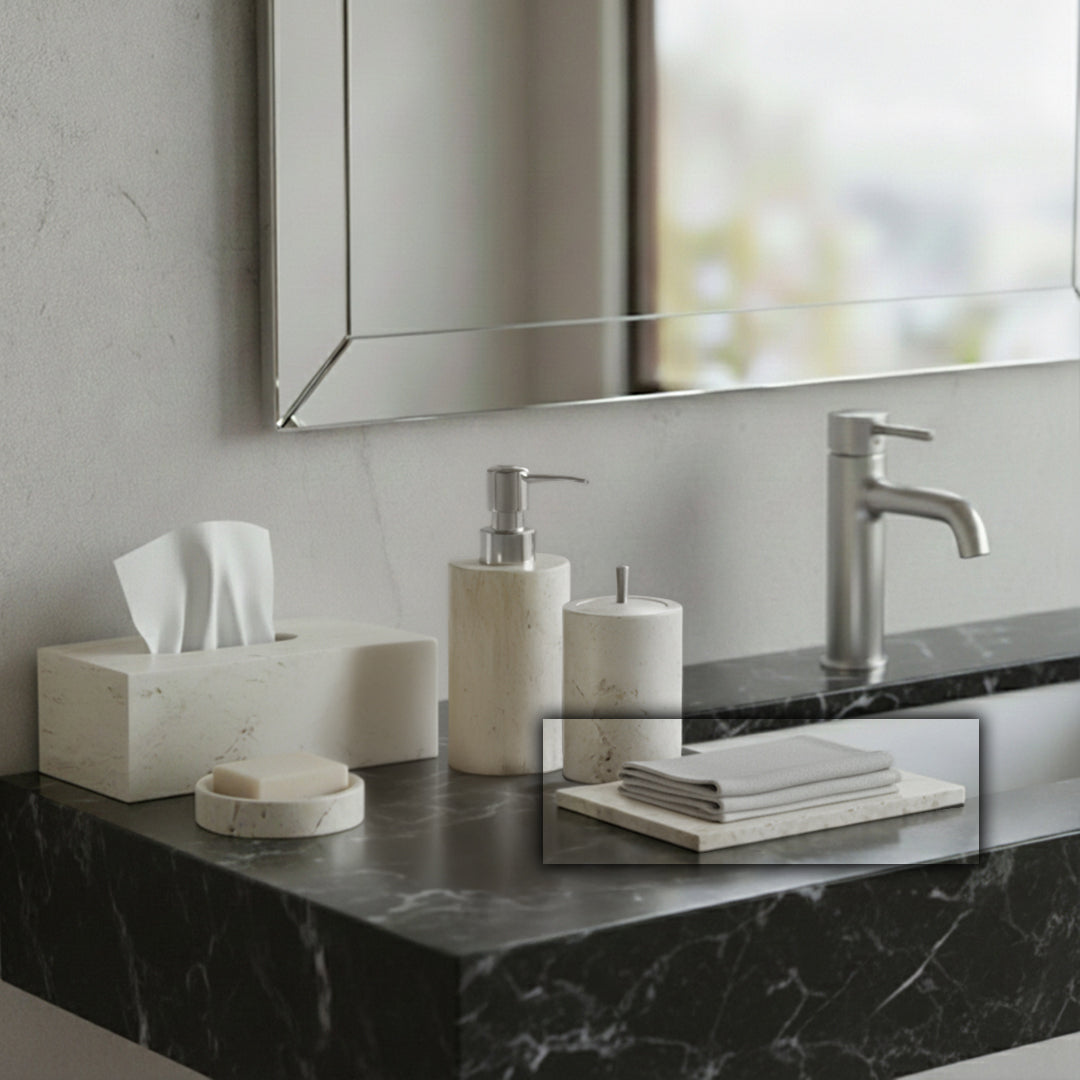 Cave Stone Slab RHL833B -  Trays - ebarza Furniture UAE | Shop Modern Furniture in Abu Dhabi & Dubai - مفروشات ايبازرا في الامارات | تسوق اثاث عصري وديكورات مميزة في دبي وابوظبي