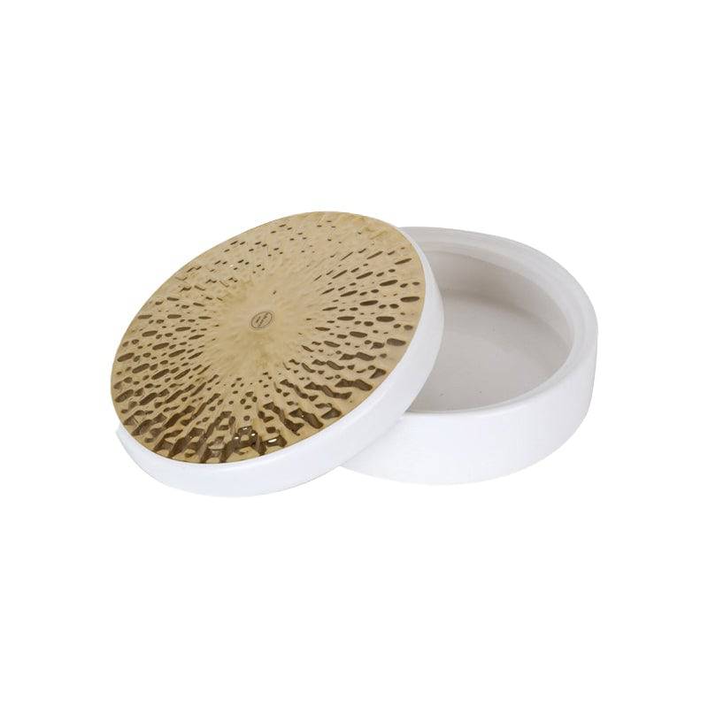 Ceramic Box Fl-D421B -  Decorative Boxes - ebarza Furniture UAE | Shop Modern Furniture in Abu Dhabi & Dubai - مفروشات ايبازرا في الامارات | تسوق اثاث عصري وديكورات مميزة في دبي وابوظبي