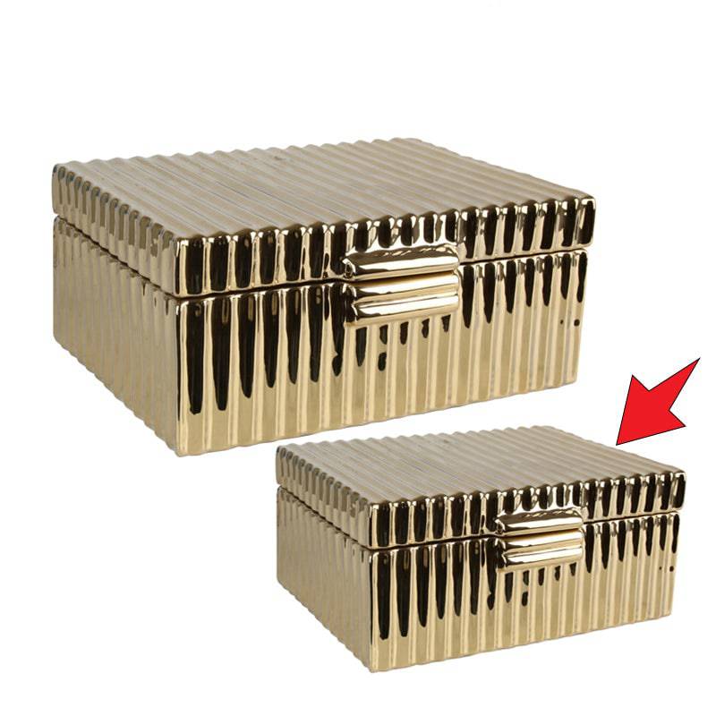 Ceramic Box Fl-D436B -  Decorative Boxes - ebarza Furniture UAE | Shop Modern Furniture in Abu Dhabi & Dubai - مفروشات ايبازرا في الامارات | تسوق اثاث عصري وديكورات مميزة في دبي وابوظبي