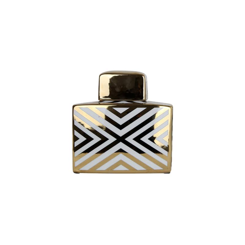 Ceramic Jar Fl-D336B -  Vases - ebarza Furniture UAE | Shop Modern Furniture in Abu Dhabi & Dubai - مفروشات ايبازرا في الامارات | تسوق اثاث عصري وديكورات مميزة في دبي وابوظبي