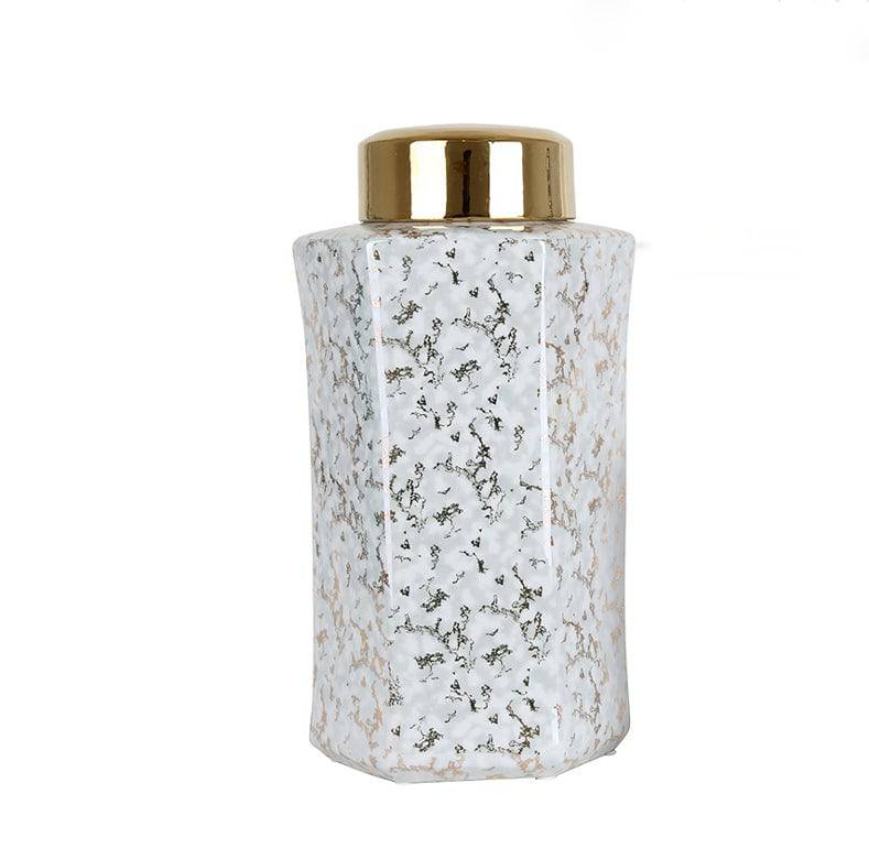 Ceramic Vase Fl-D451B -  Vases - ebarza Furniture UAE | Shop Modern Furniture in Abu Dhabi & Dubai - مفروشات ايبازرا في الامارات | تسوق اثاث عصري وديكورات مميزة في دبي وابوظبي