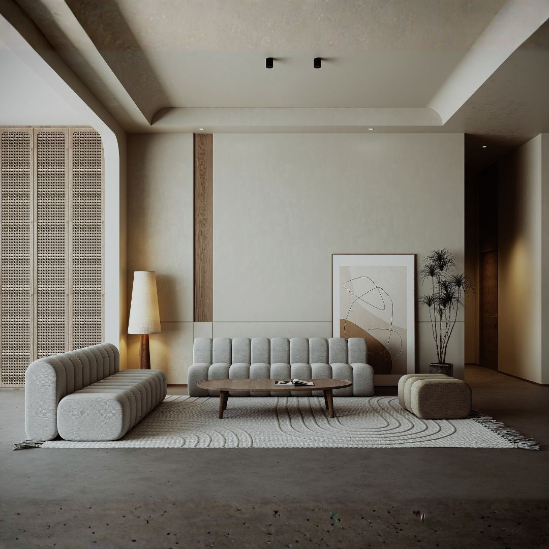 Chameleon Sofa Single Seater Without Arms - H-5228-B -  Sofas - ebarza Furniture UAE | Shop Modern Furniture in Abu Dhabi & Dubai - مفروشات ايبازرا في الامارات | تسوق اثاث عصري وديكورات مميزة في دبي وابوظبي