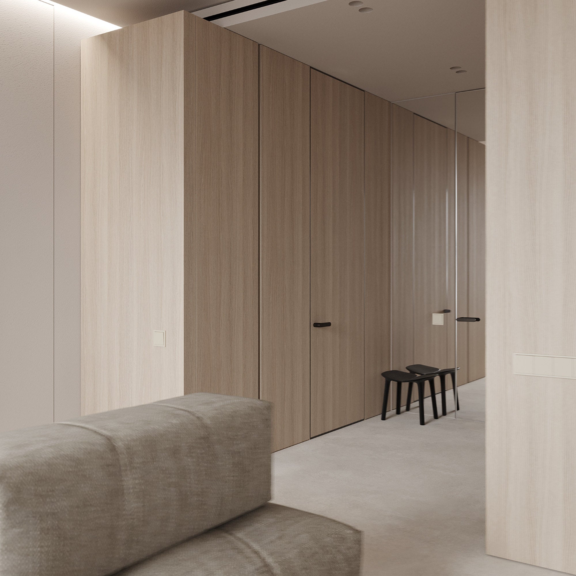 Synchronized MDF (122x280x1.8cm, E2, 700kg/m3, Protective Film) WQ9F0290 -  Wall Panels - ebarza Furniture UAE | Shop Modern Furniture in Abu Dhabi & Dubai - مفروشات ايبازرا في الامارات | تسوق اثاث عصري وديكورات مميزة في دبي وابوظبي
