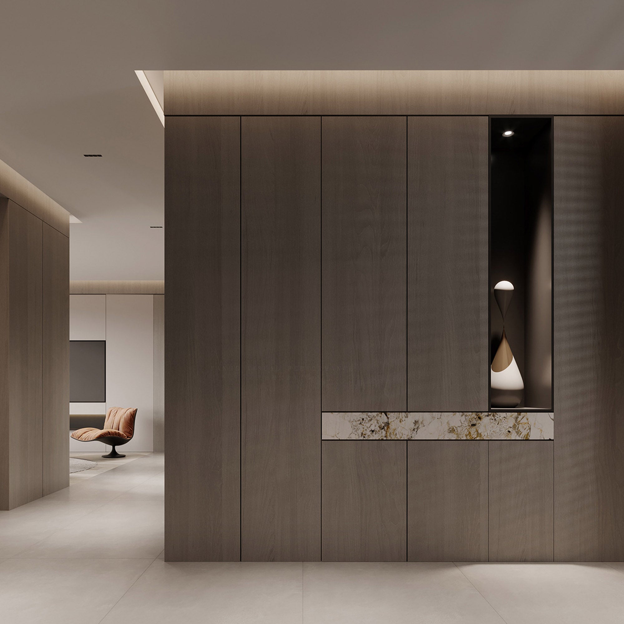 1.0mm(D) * 50mm(W) Edge Band  COLOUR: H185H Manhattan Gray Oak H -  Wall Panels - ebarza Furniture UAE | Shop Modern Furniture in Abu Dhabi & Dubai - مفروشات ايبازرا في الامارات | تسوق اثاث عصري وديكورات مميزة في دبي وابوظبي