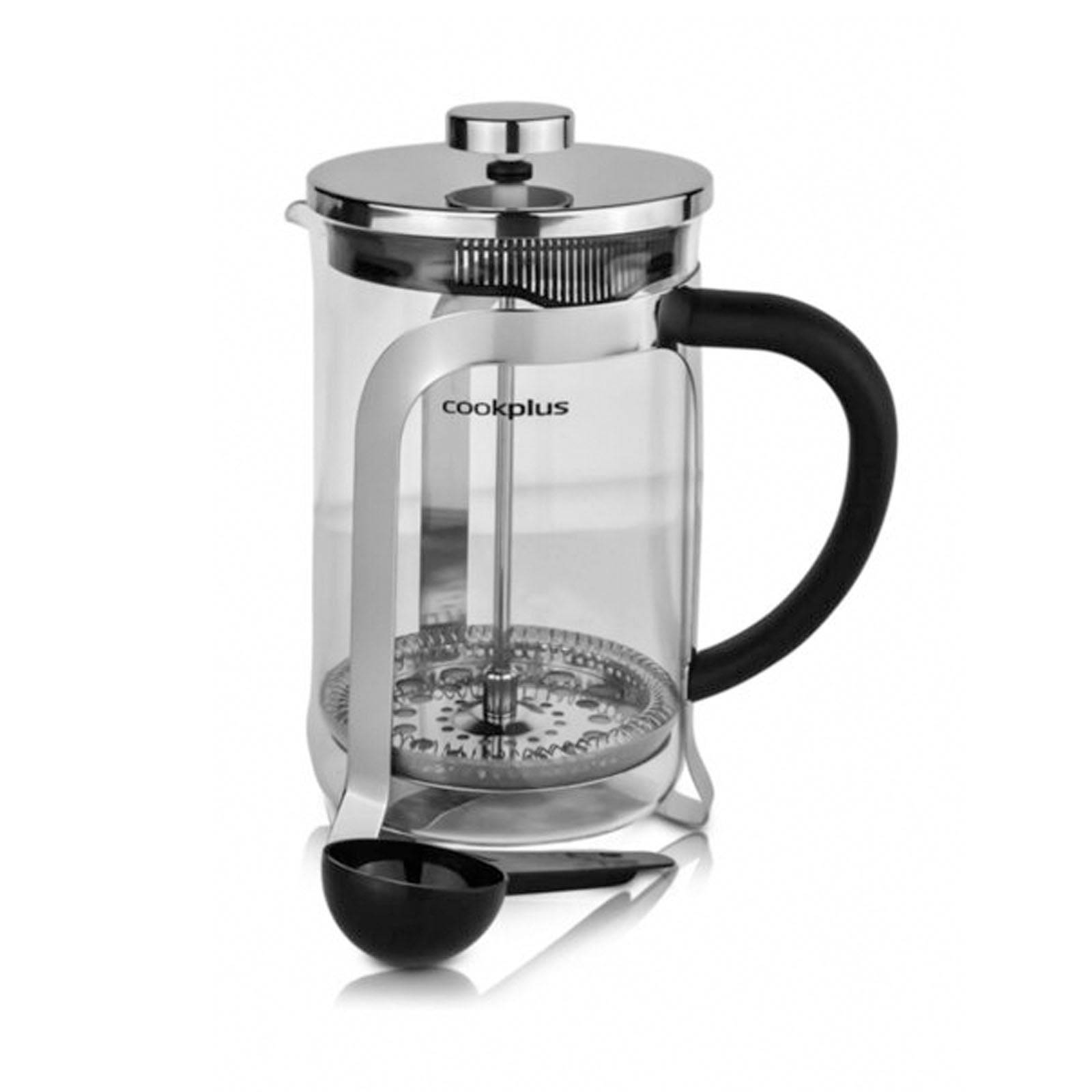 Coffee Bean French Metallic Press 800 Ml 153.01.05.3811 -  Kitchen Appliances - ebarza Furniture UAE | Shop Modern Furniture in Abu Dhabi & Dubai - مفروشات ايبازرا في الامارات | تسوق اثاث عصري وديكورات مميزة في دبي وابوظبي