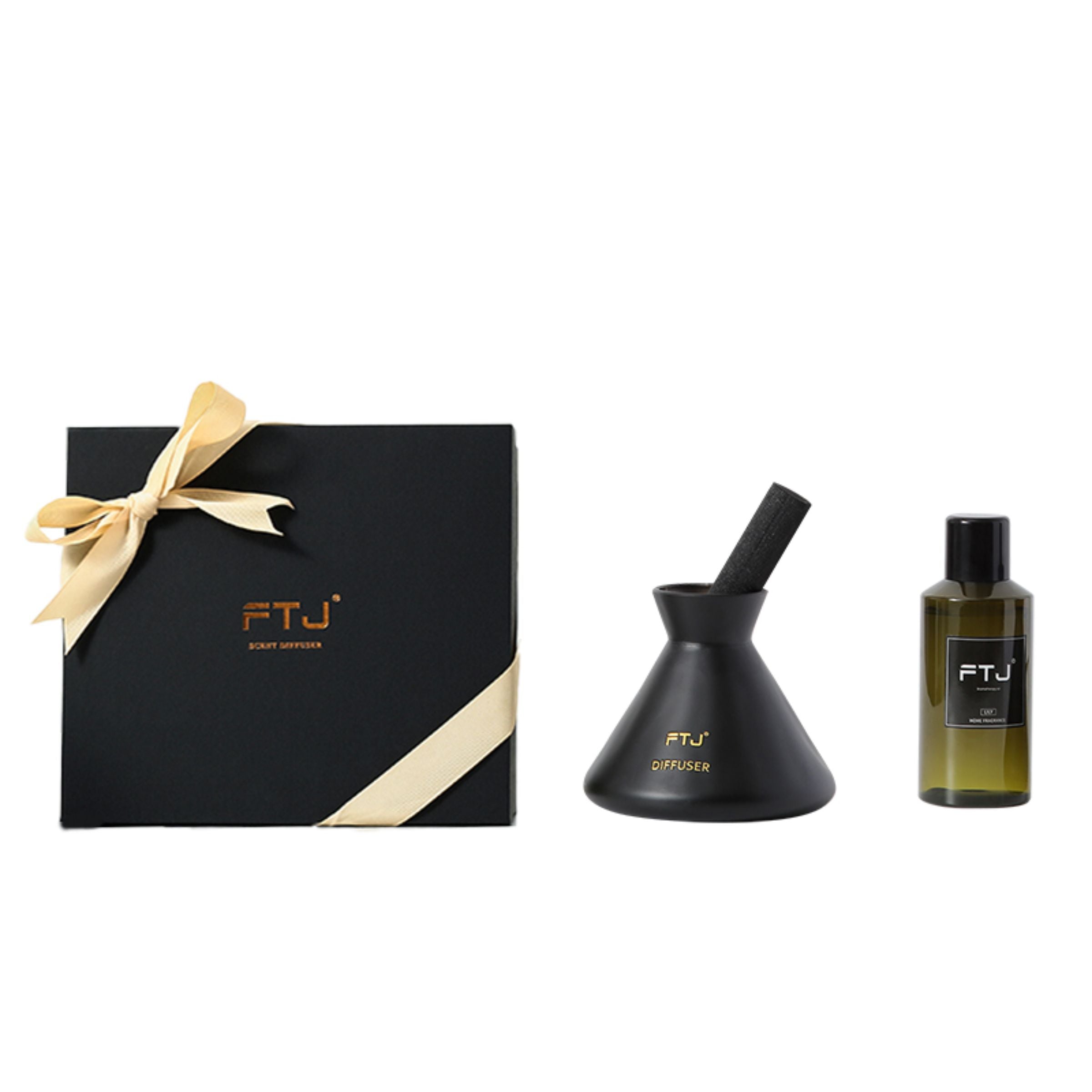 Colorful series- frosted black FD-FTJ036 -  Stick Diffusers - ebarza Furniture UAE | Shop Modern Furniture in Abu Dhabi & Dubai - مفروشات ايبازرا في الامارات | تسوق اثاث عصري وديكورات مميزة في دبي وابوظبي