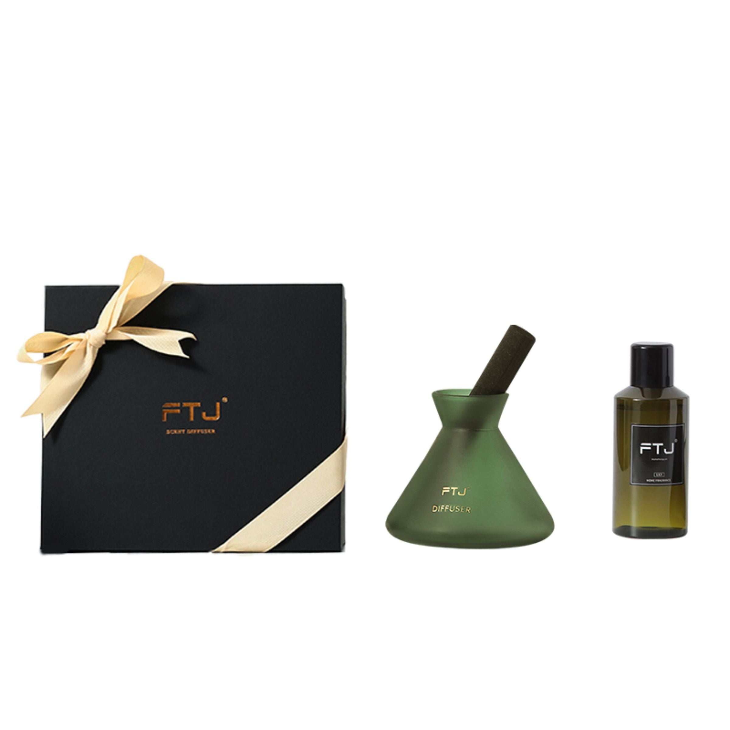 Colorful series- frosted green FD-FTJ039 -  Stick Diffusers - ebarza Furniture UAE | Shop Modern Furniture in Abu Dhabi & Dubai - مفروشات ايبازرا في الامارات | تسوق اثاث عصري وديكورات مميزة في دبي وابوظبي