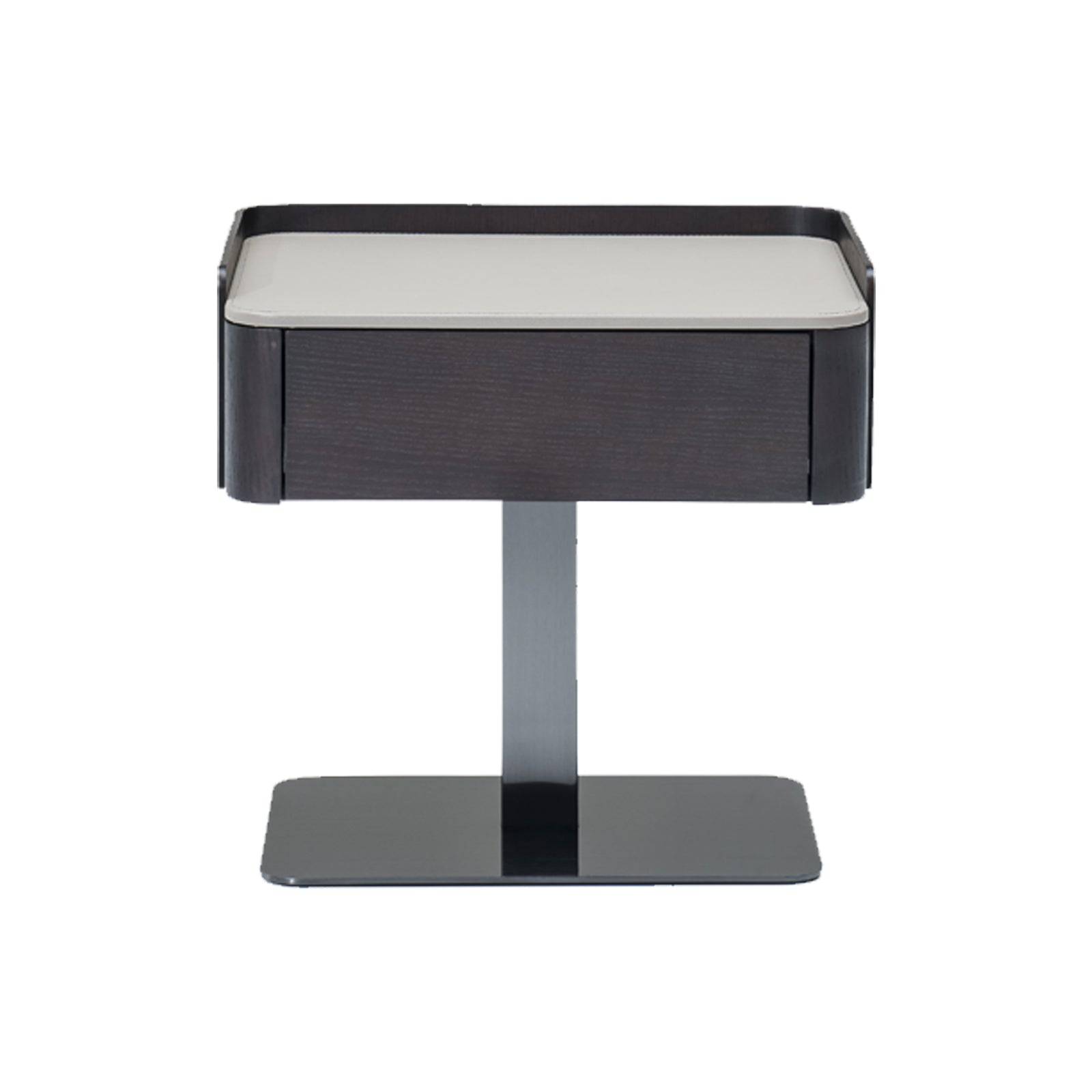 Concise Bedside Table NS005 -  Side Tables - ebarza Furniture UAE | Shop Modern Furniture in Abu Dhabi & Dubai - مفروشات ايبازرا في الامارات | تسوق اثاث عصري وديكورات مميزة في دبي وابوظبي