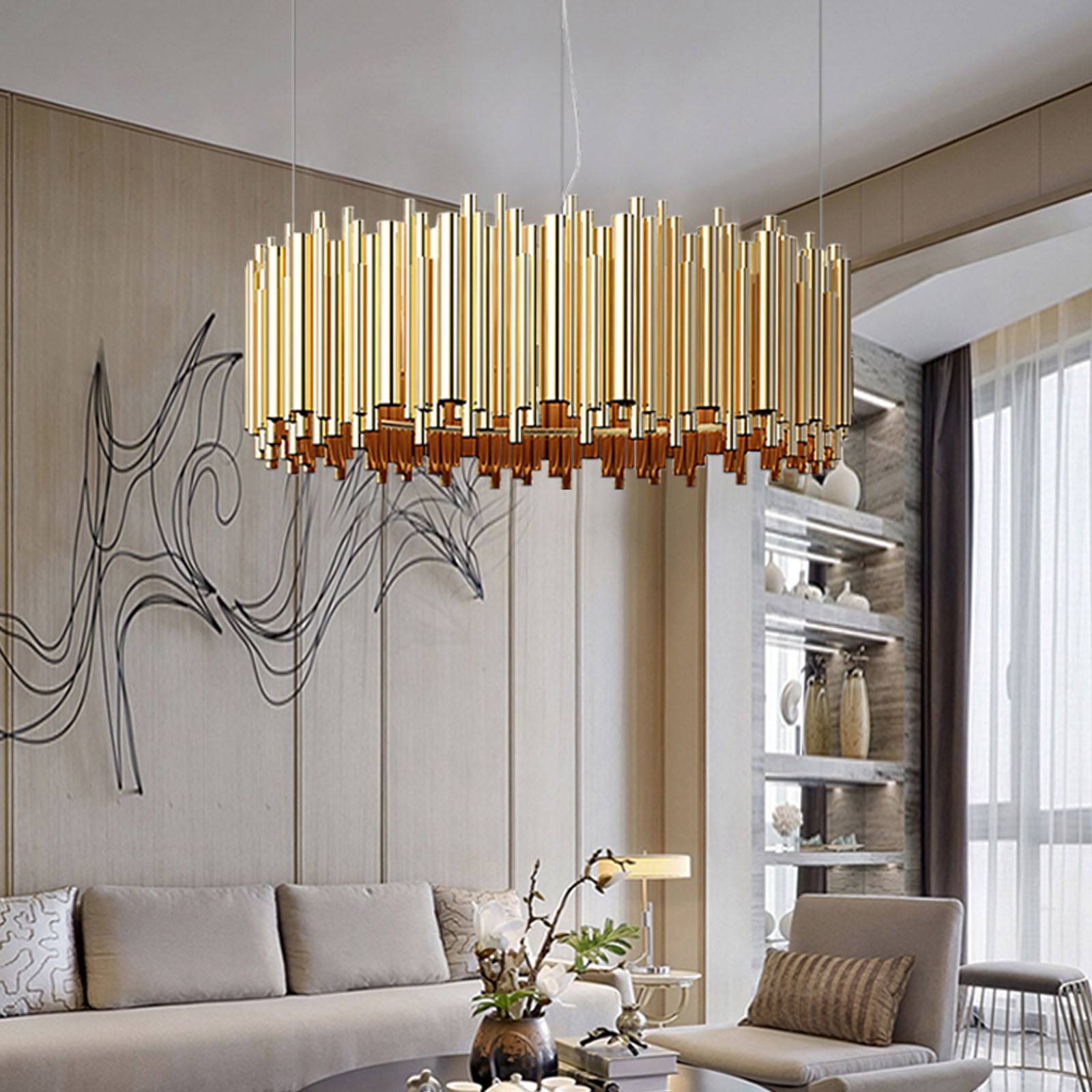 Crown Pendant Lamp  Cy-New-058 -  Pendant Lamps - ebarza Furniture UAE | Shop Modern Furniture in Abu Dhabi & Dubai - مفروشات ايبازرا في الامارات | تسوق اثاث عصري وديكورات مميزة في دبي وابوظبي