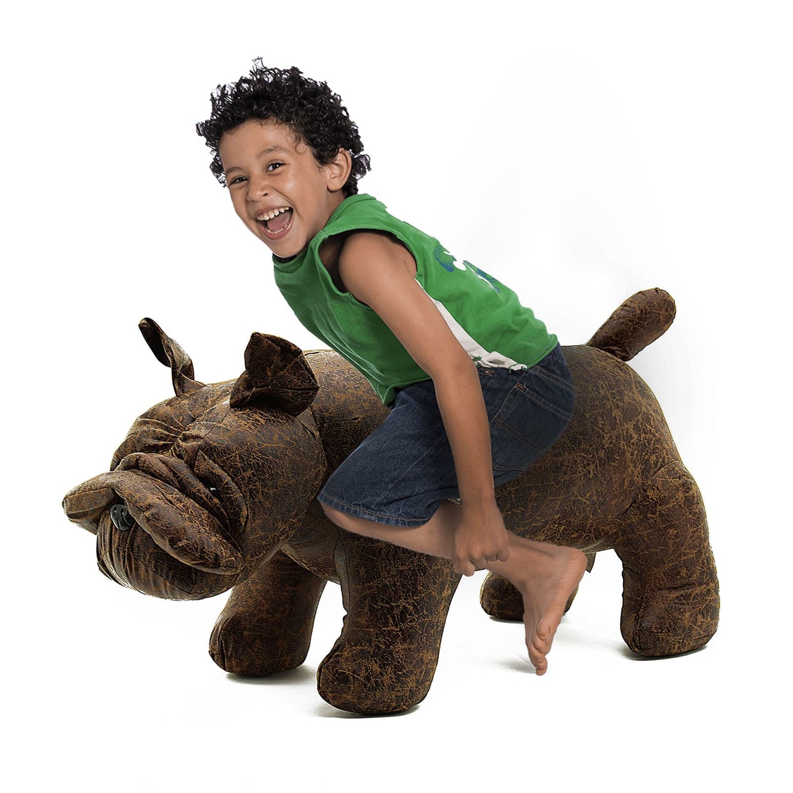 Cute Animal Bull-Dog Kids Stool T14406-1 -  Kids Stools - ebarza Furniture UAE | Shop Modern Furniture in Abu Dhabi & Dubai - مفروشات ايبازرا في الامارات | تسوق اثاث عصري وديكورات مميزة في دبي وابوظبي