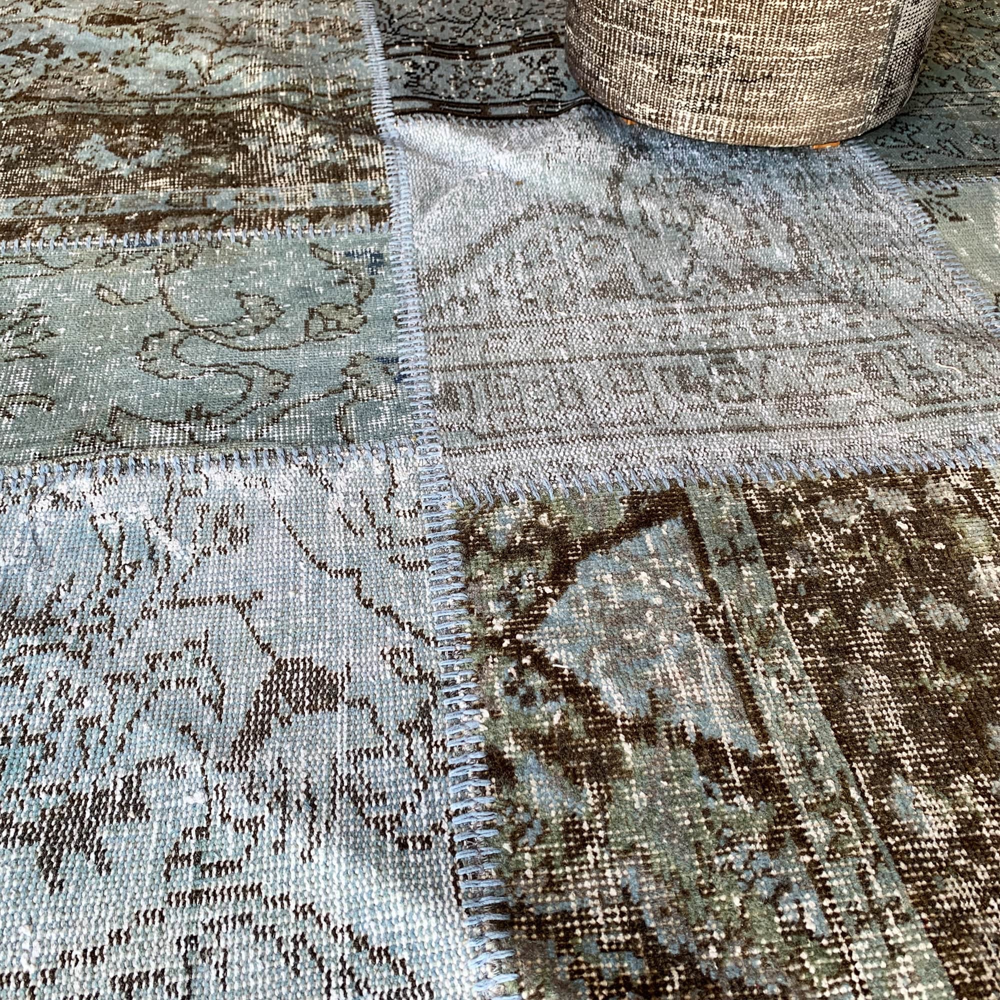 D 250Cm Hali X-Bursa Handmade Over Dyed Round Rug Pw078 -  Rugs - ebarza Furniture UAE | Shop Modern Furniture in Abu Dhabi & Dubai - مفروشات ايبازرا في الامارات | تسوق اثاث عصري وديكورات مميزة في دبي وابوظبي