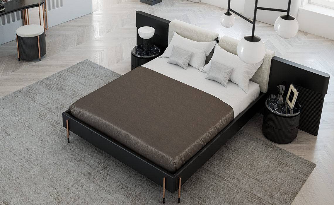 Display Item - Dali King Size Bedstead  Dali-Bed Nakheel -  DISPLAY ITEM - ebarza Furniture UAE | Shop Modern Furniture in Abu Dhabi & Dubai - مفروشات ايبازرا في الامارات | تسوق اثاث عصري وديكورات مميزة في دبي وابوظبي